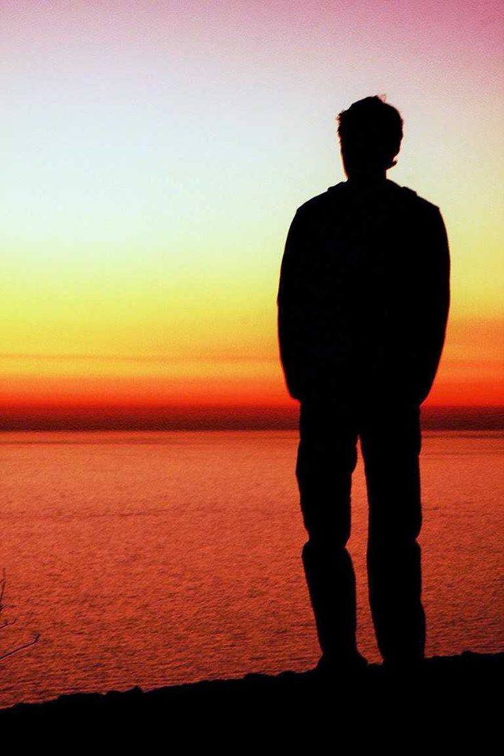 Sunset Sad Alone Wallpaper