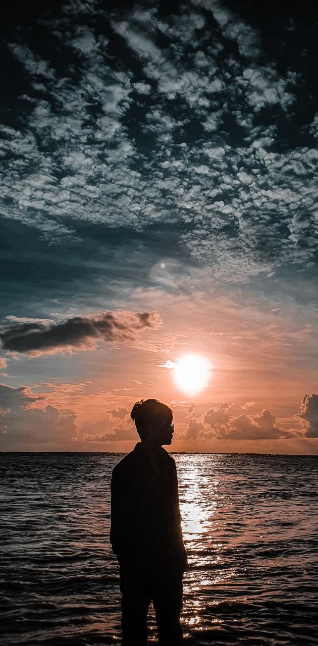 Alone boy wallpaper