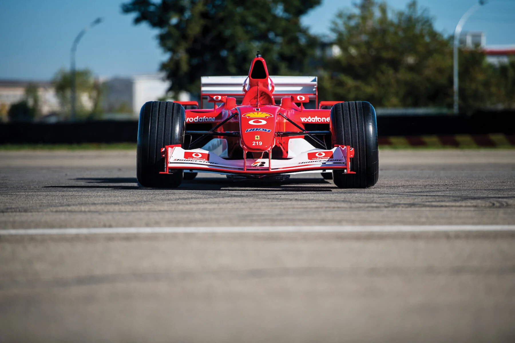 The 2002 Ferrari F2002 Formula 1 car