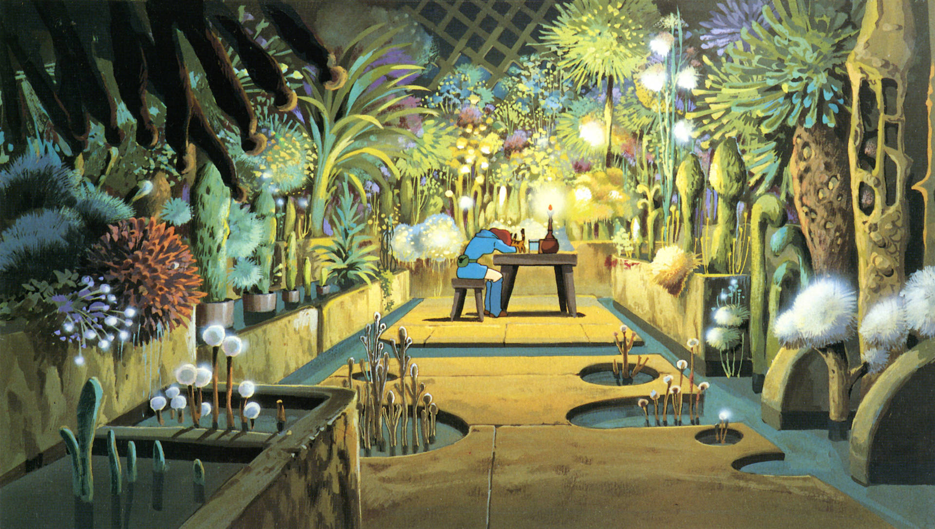 Download Studio Ghibli Desktop Nausicaä Laboratory Plants Wallpaper