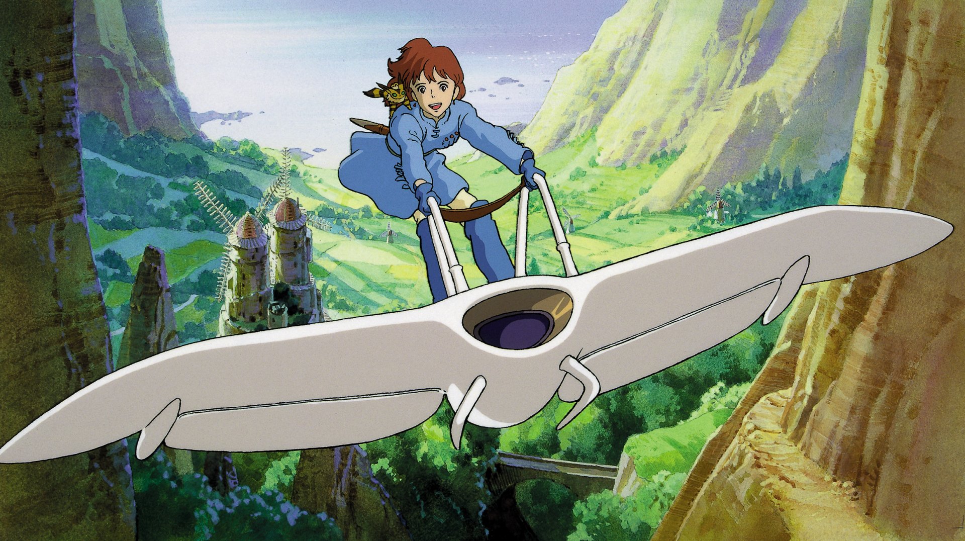 Stunning HD Anime Wallpaper: Nausicaa of the Valley of the Wind