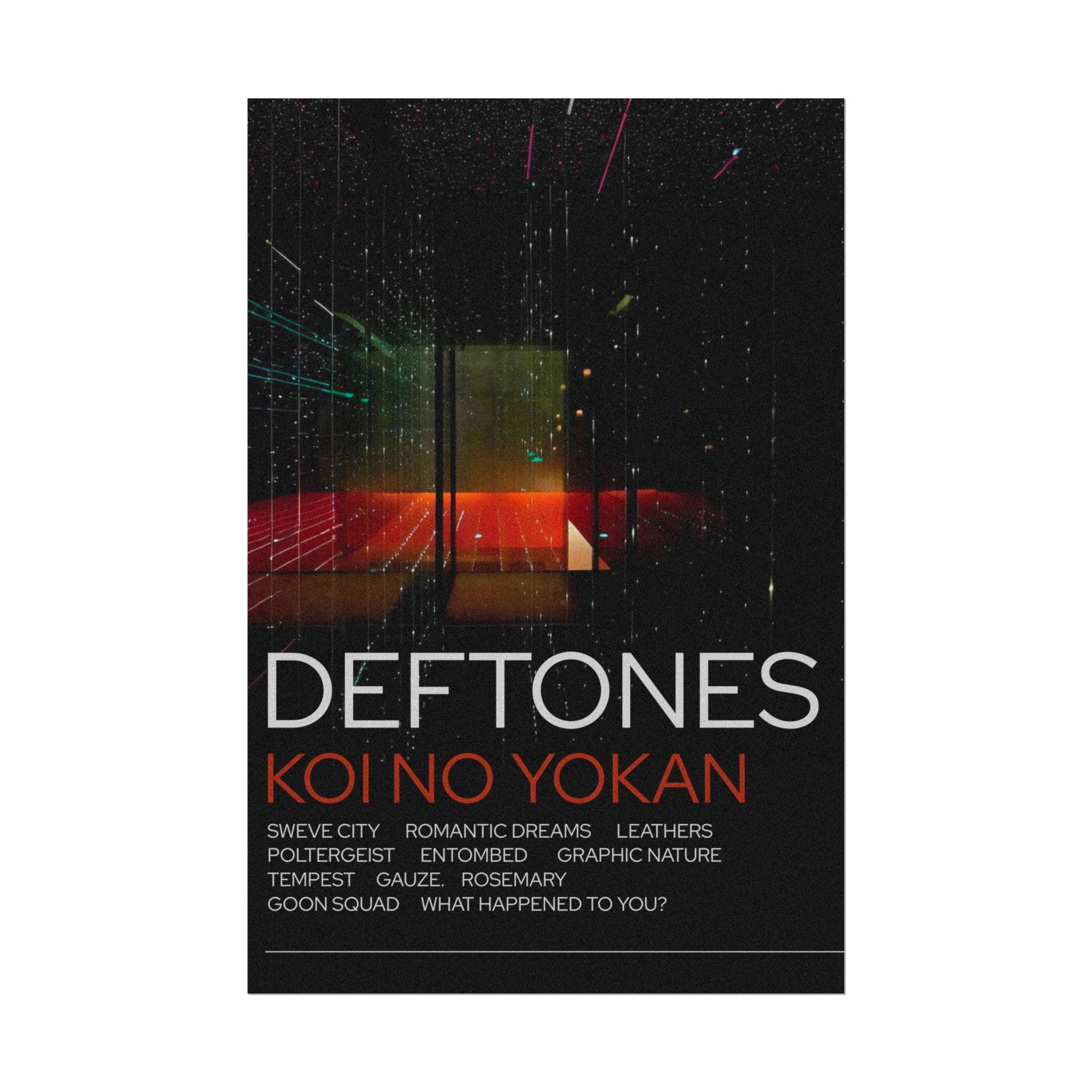 Deftones Poster Koi No Yokan