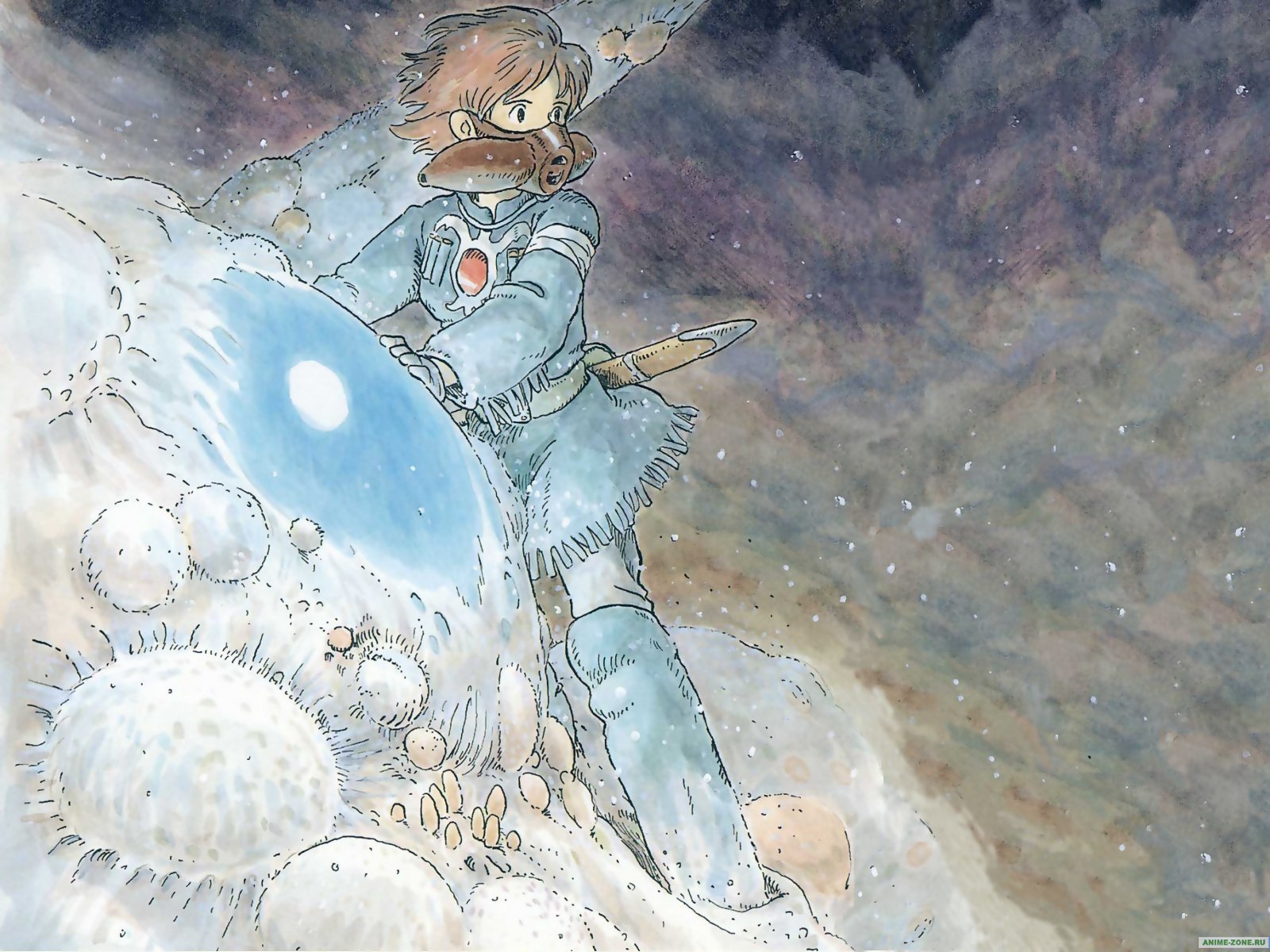 nausicaa valley wind, Anime, Fantasy, Adventure, Nausicaa, Valley, Wind Wallpaper HD / Desktop and Mobile Background