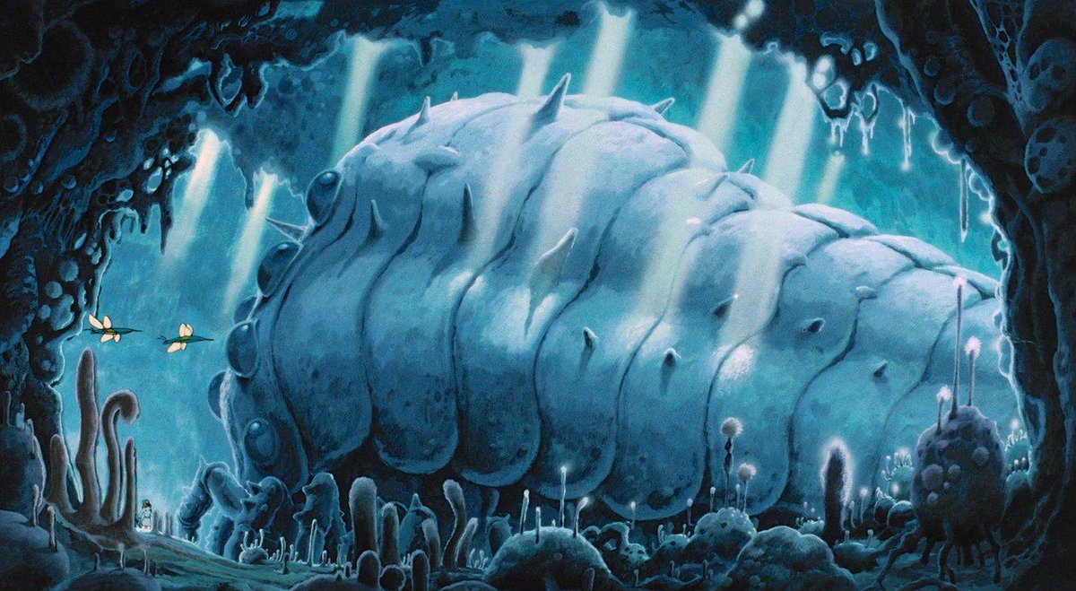 Nausicaä of the Valley of the Wind / Hayao Miyazaki Art of the Toxic Jungle #GHIBLI