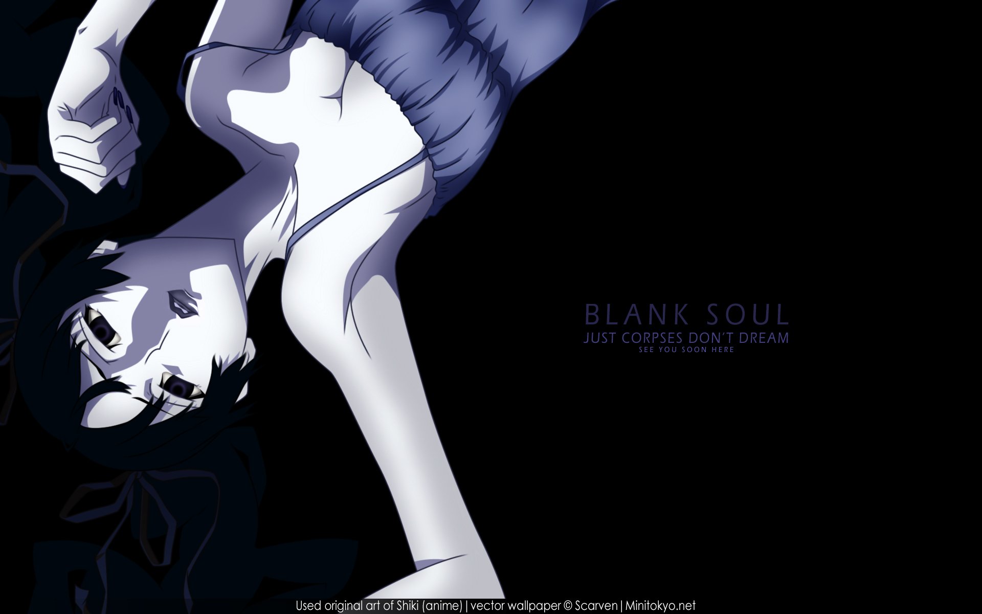 Megumi Shimizu HD Wallpaper: Shiki's Enigmatic Spirit