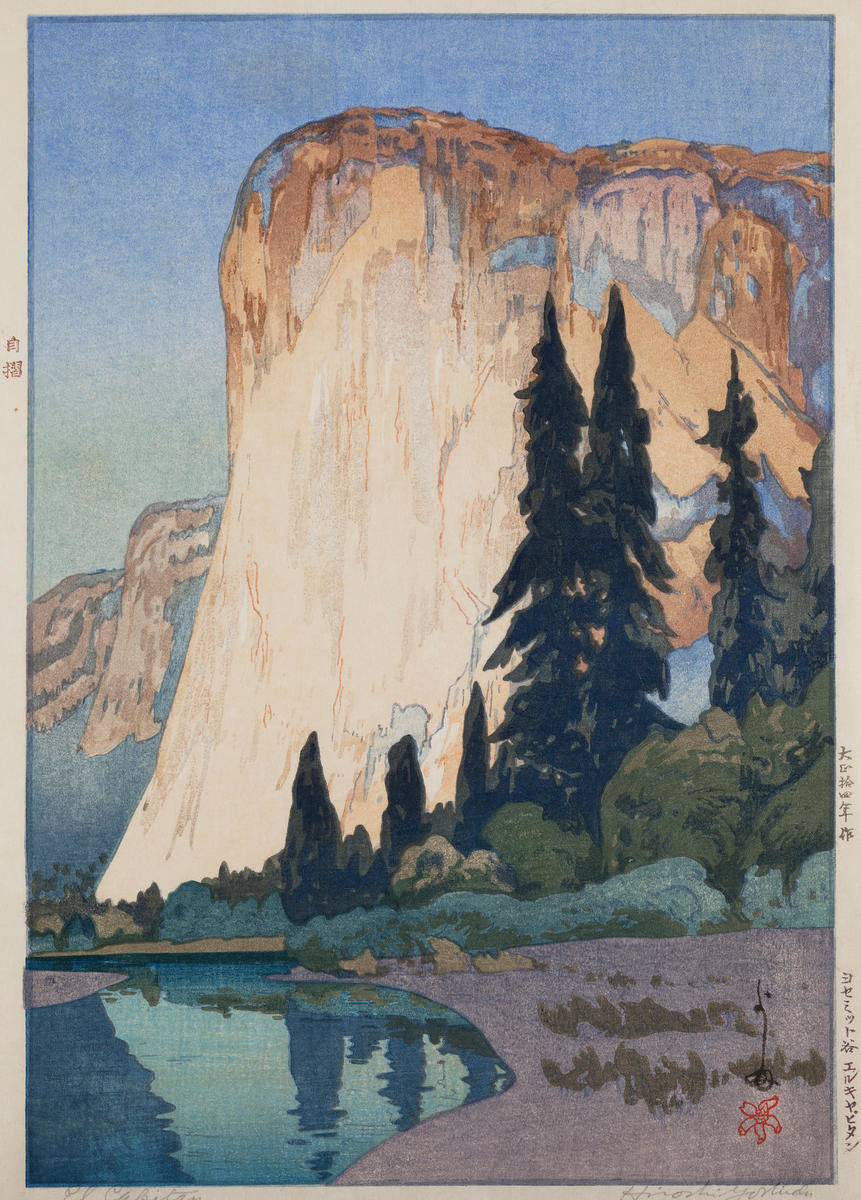 El Capitan, 1925 by Hiroshi Yoshida Print Prints from the Denver Art Museum Prints and Framing From the Denver Art Museum