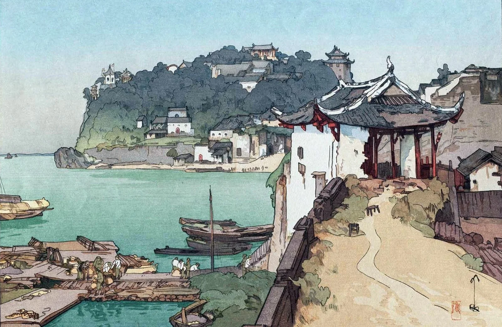 Hiroshi Yoshida. Landscape painter / printmaker. Tutt'Art. Pittura * Scultura * Poesia * Musica