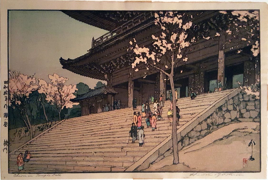 Hiroshi Yoshida Shin Hanga Artist. Japanese Woodblock Prints