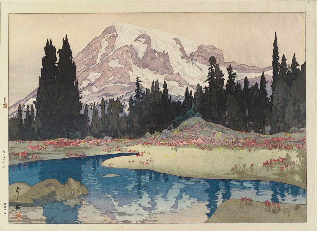 Hiroshi Yoshida woodblock prints from the series United States of America