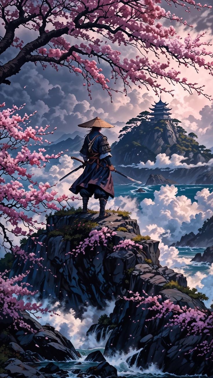 Warriors. Samurai illustration, Samurai wallpaper, Japanese art samurai