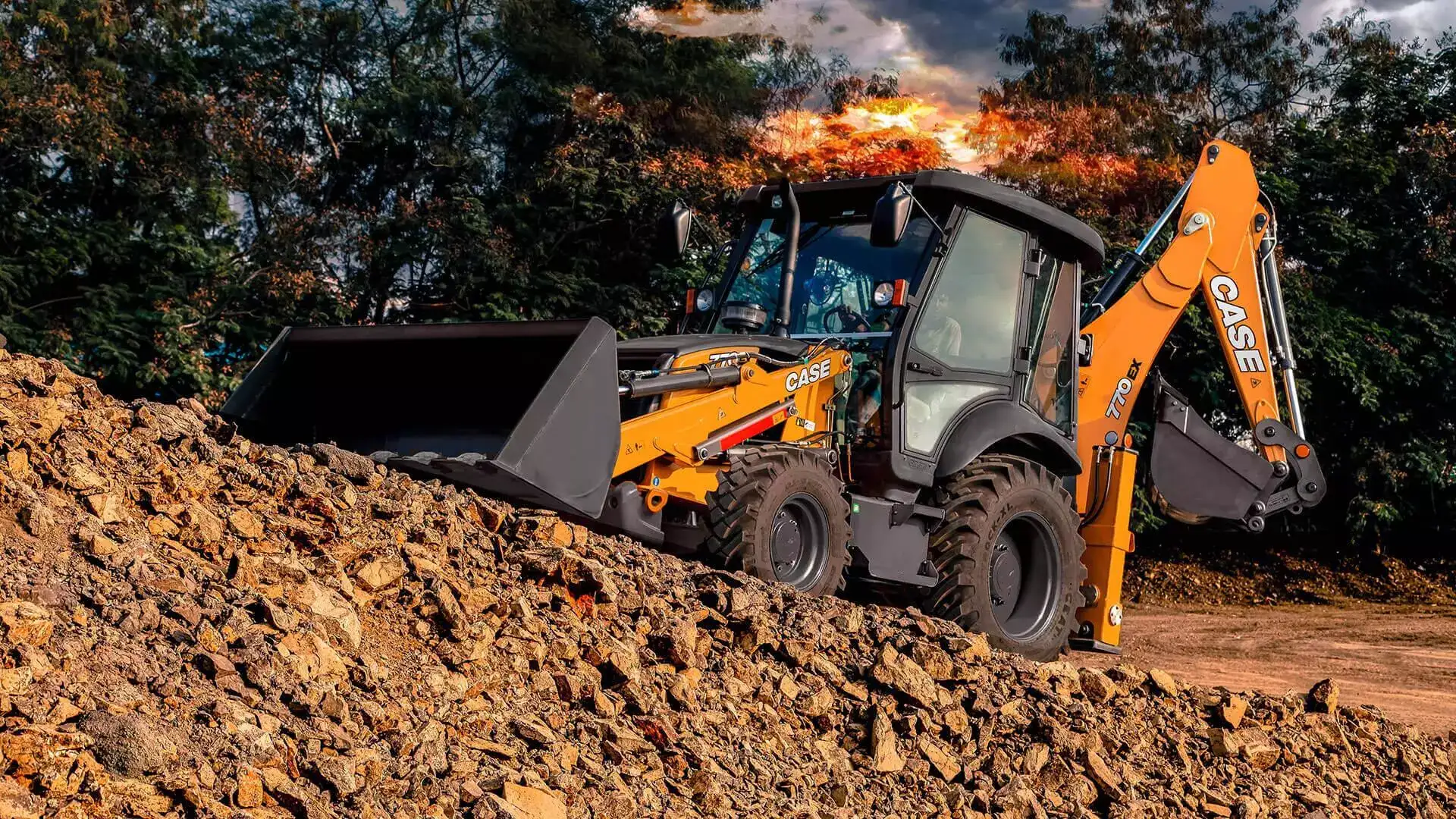 Backhoes