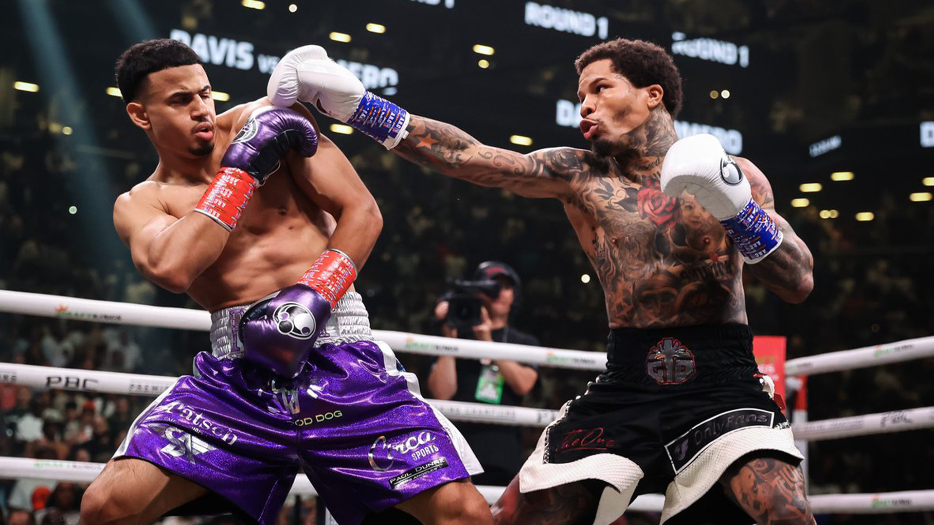 Tank' Davis Blasts Romero Out