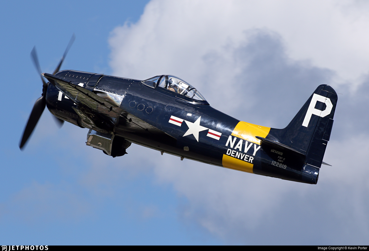 NX14WB. Grumman F8F Bearcat. Private