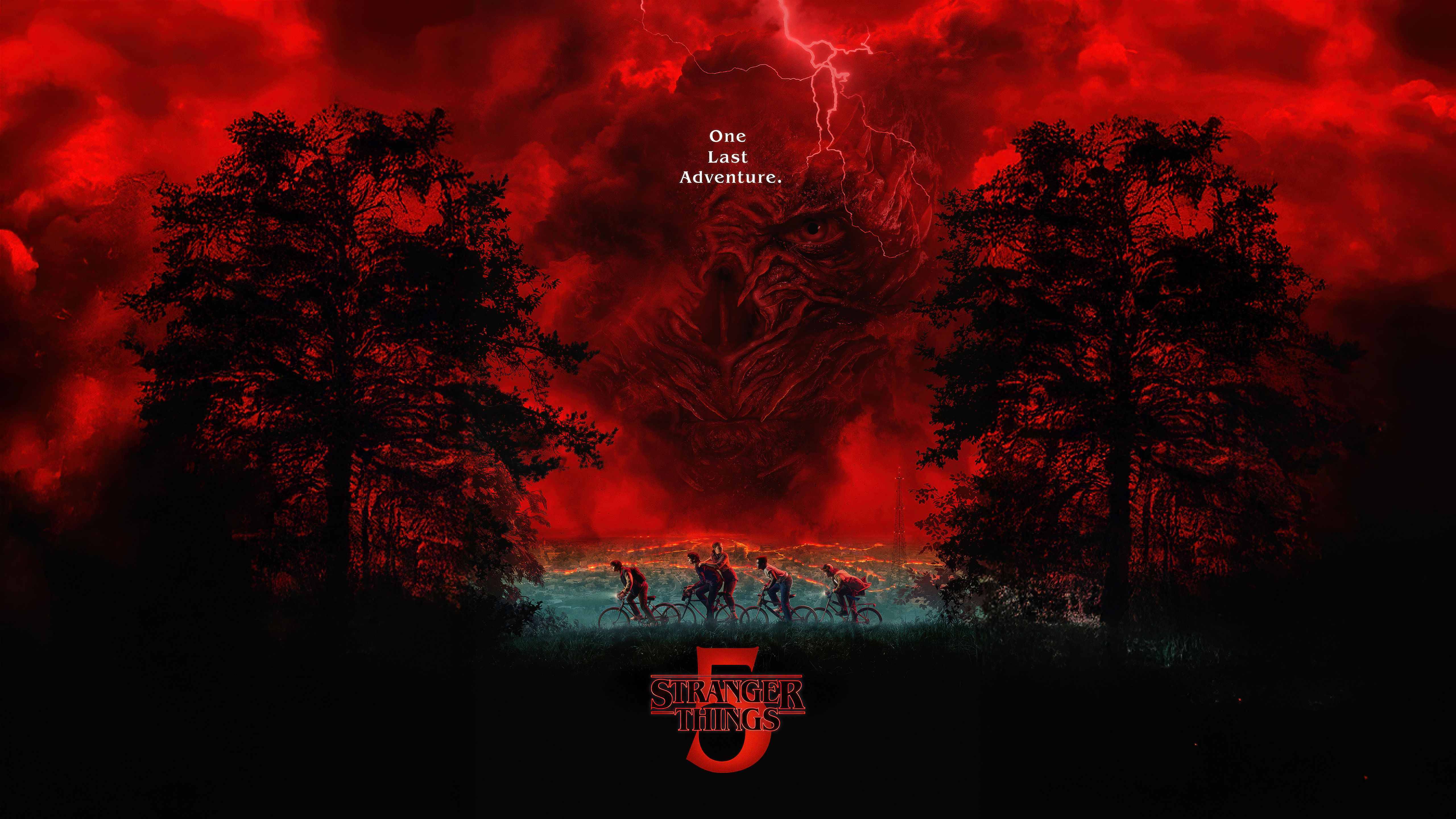 Stranger Things Wallpaper 4K, Season 5, 2025 series