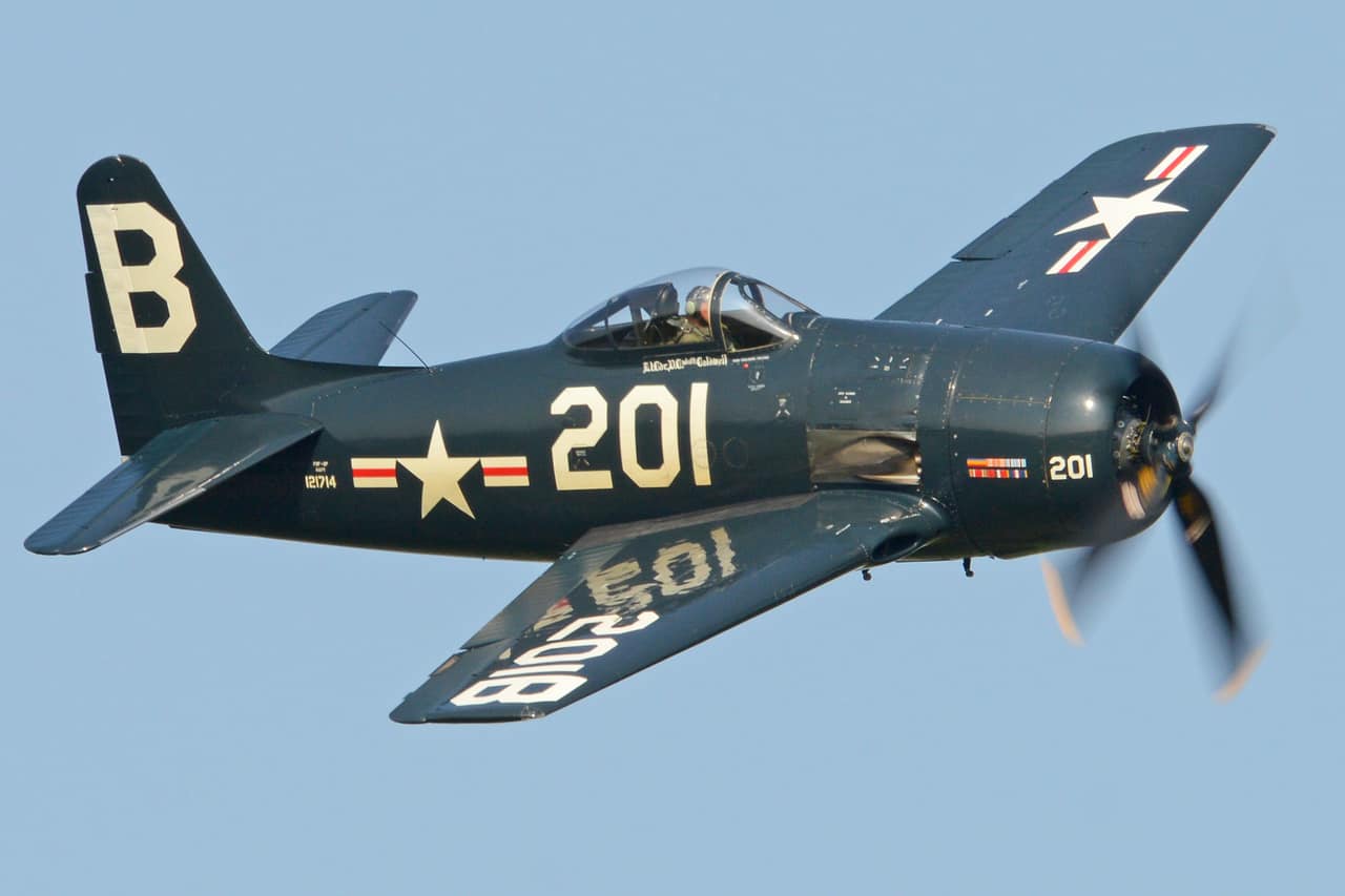 Grumman F8F Bearcat, Technical Data & Photo