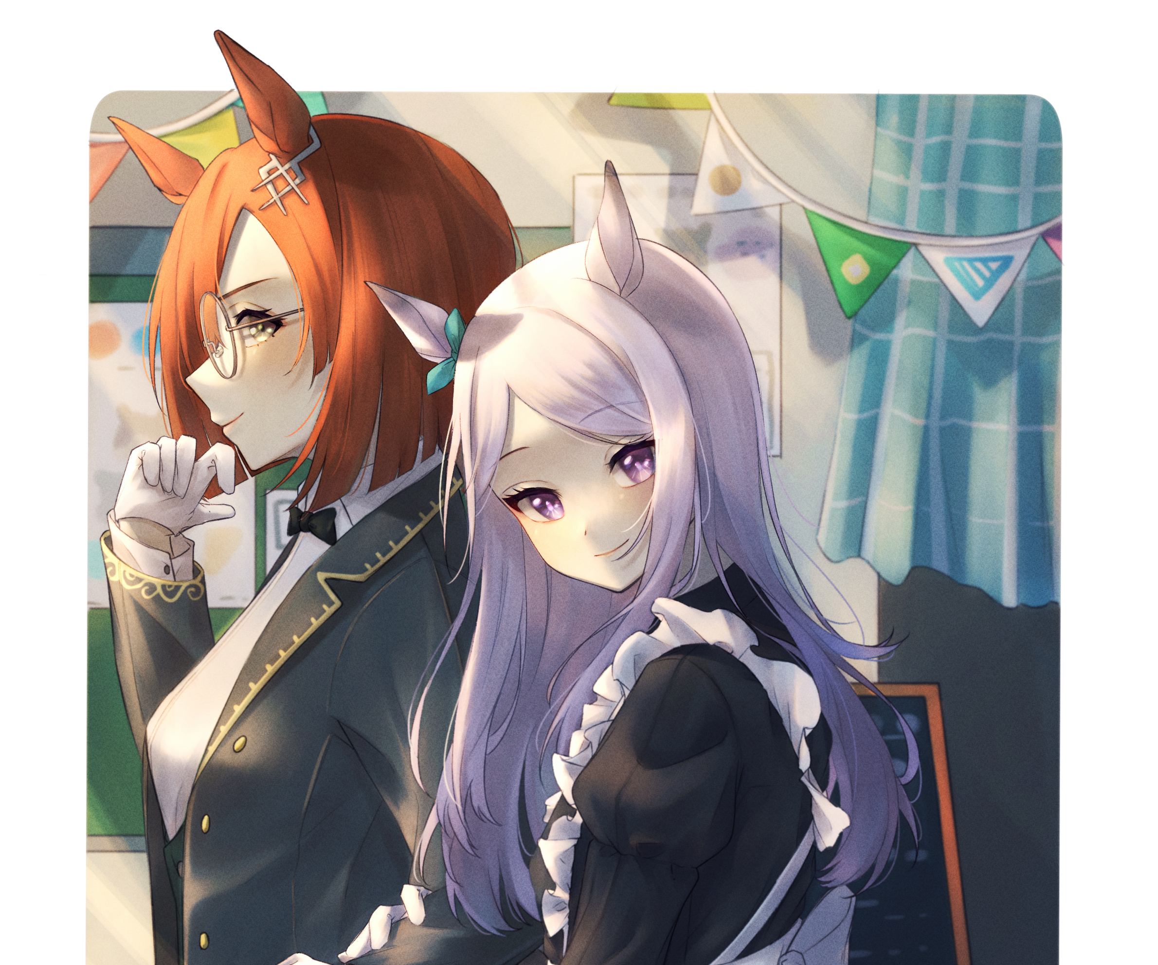 Desktop wallpaper: Mejiro Mcqueen, Anime, Uma Musume: Pretty Derby, Ikuno Dictus 4K free download for PC. 1051111