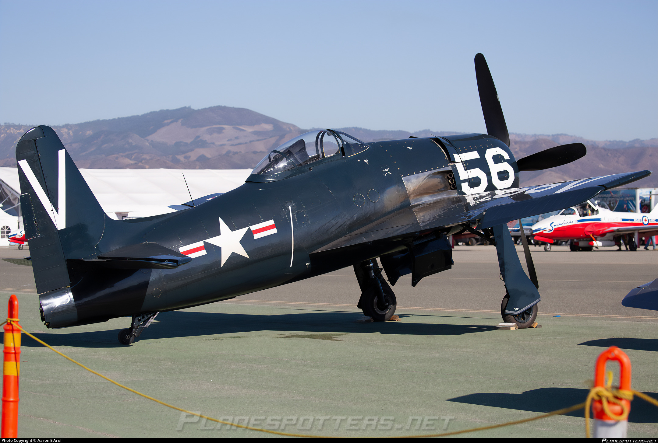 NL3025 Private Grumman F8F Bearcat Photo by Aaron E Arul