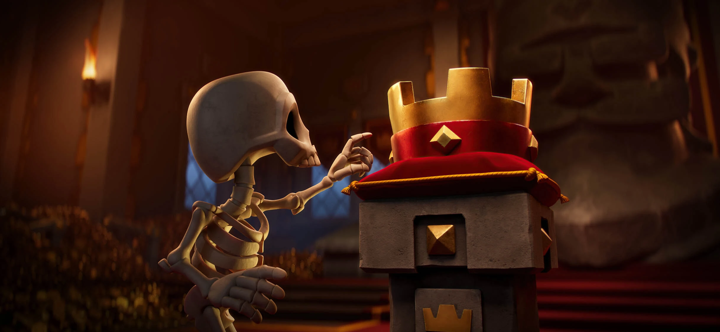 The first ever Clash animated short film Lost & Crowned is out now × Supercell