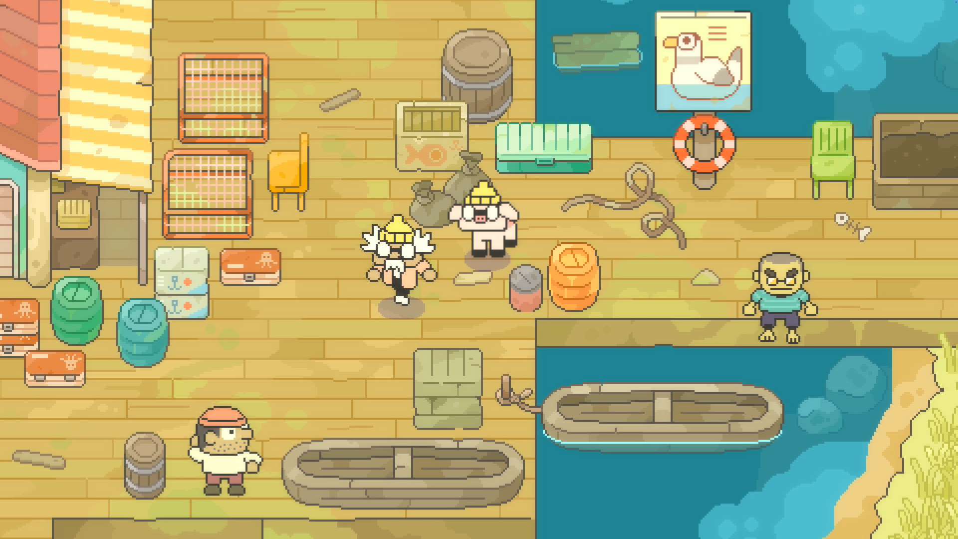 Screenshots From Our Mother Inspired RPG: Hermit And Pig