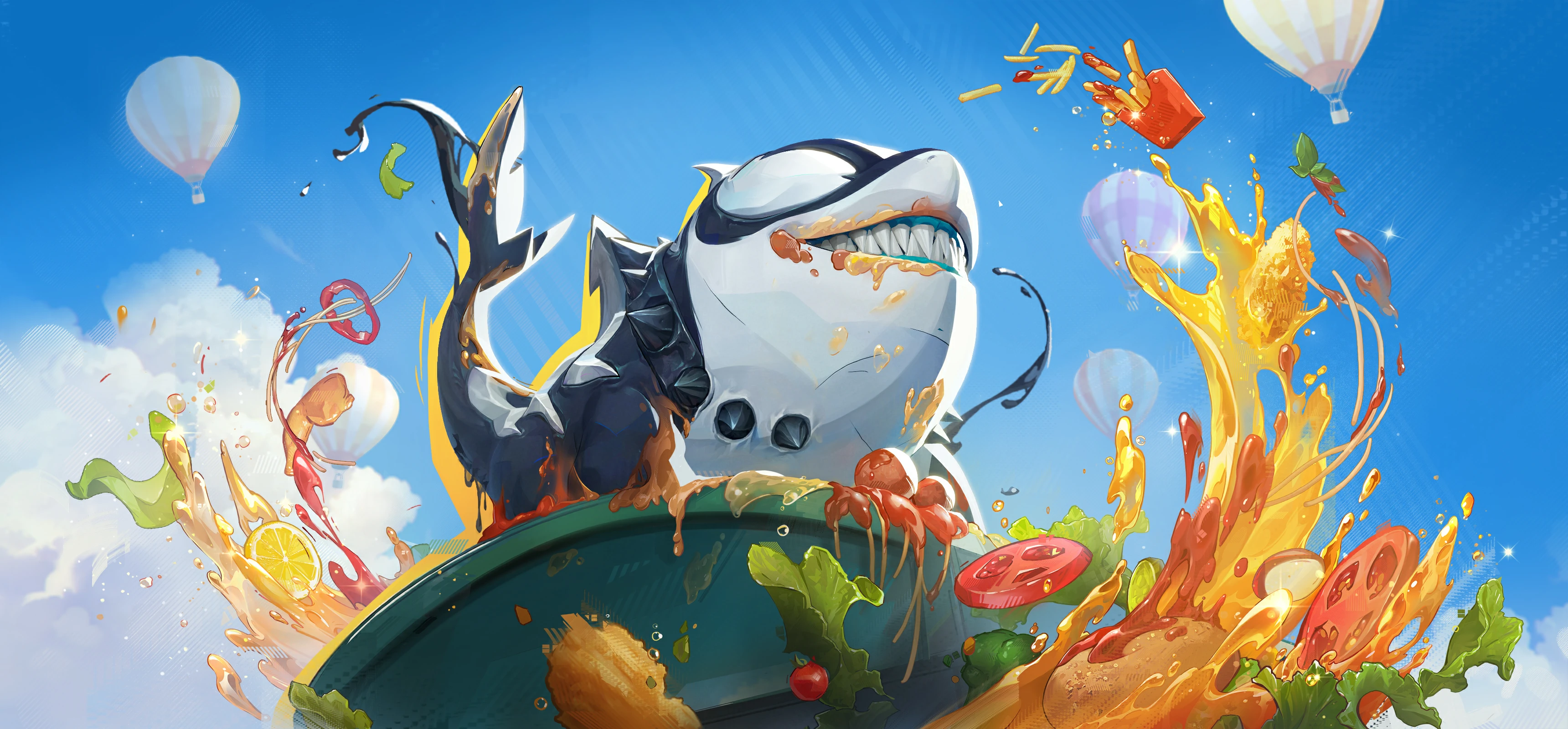 Jeff the Land Shark. Master of the Playground MVP Animation Rivals Skins