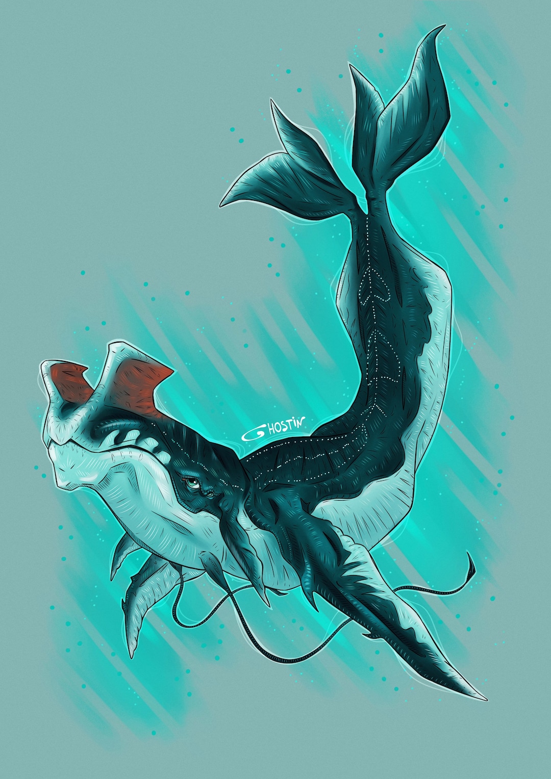 Tulkun (AVATAR) /A4 Print of Art