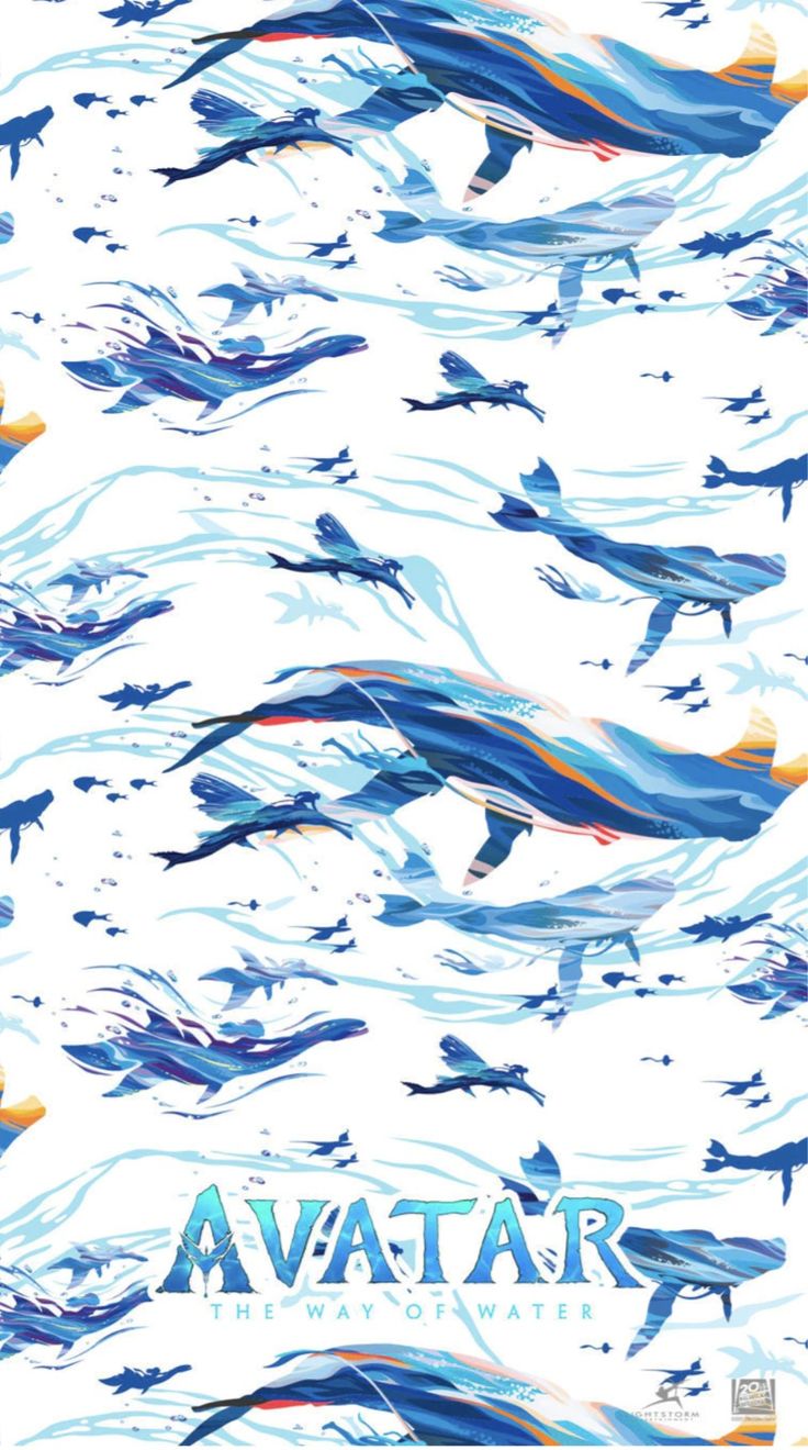 Tulkun and Ilu:The Way of Water phone wallpaper