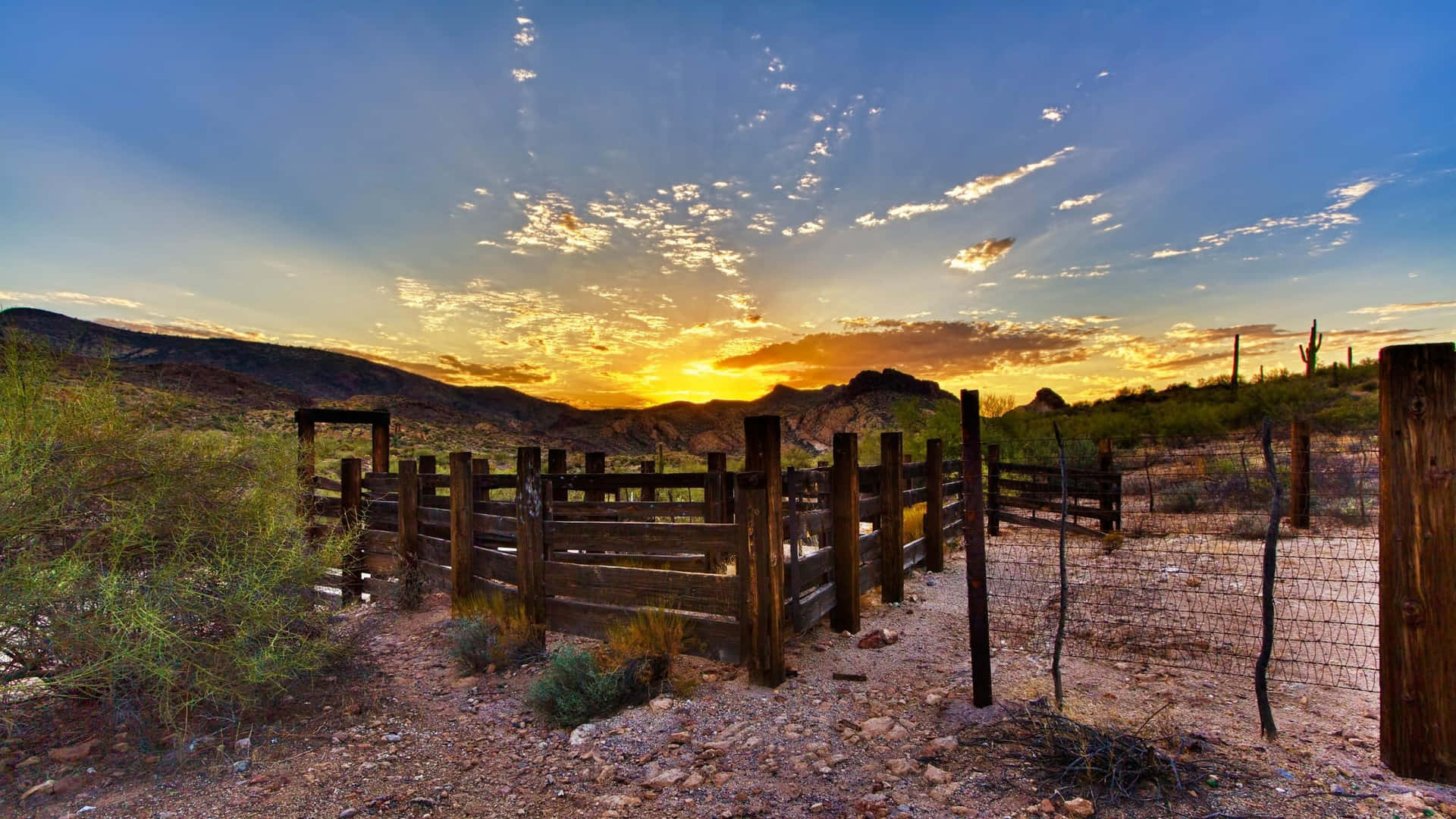 Download All the beauty of The Ranch Wallpaper