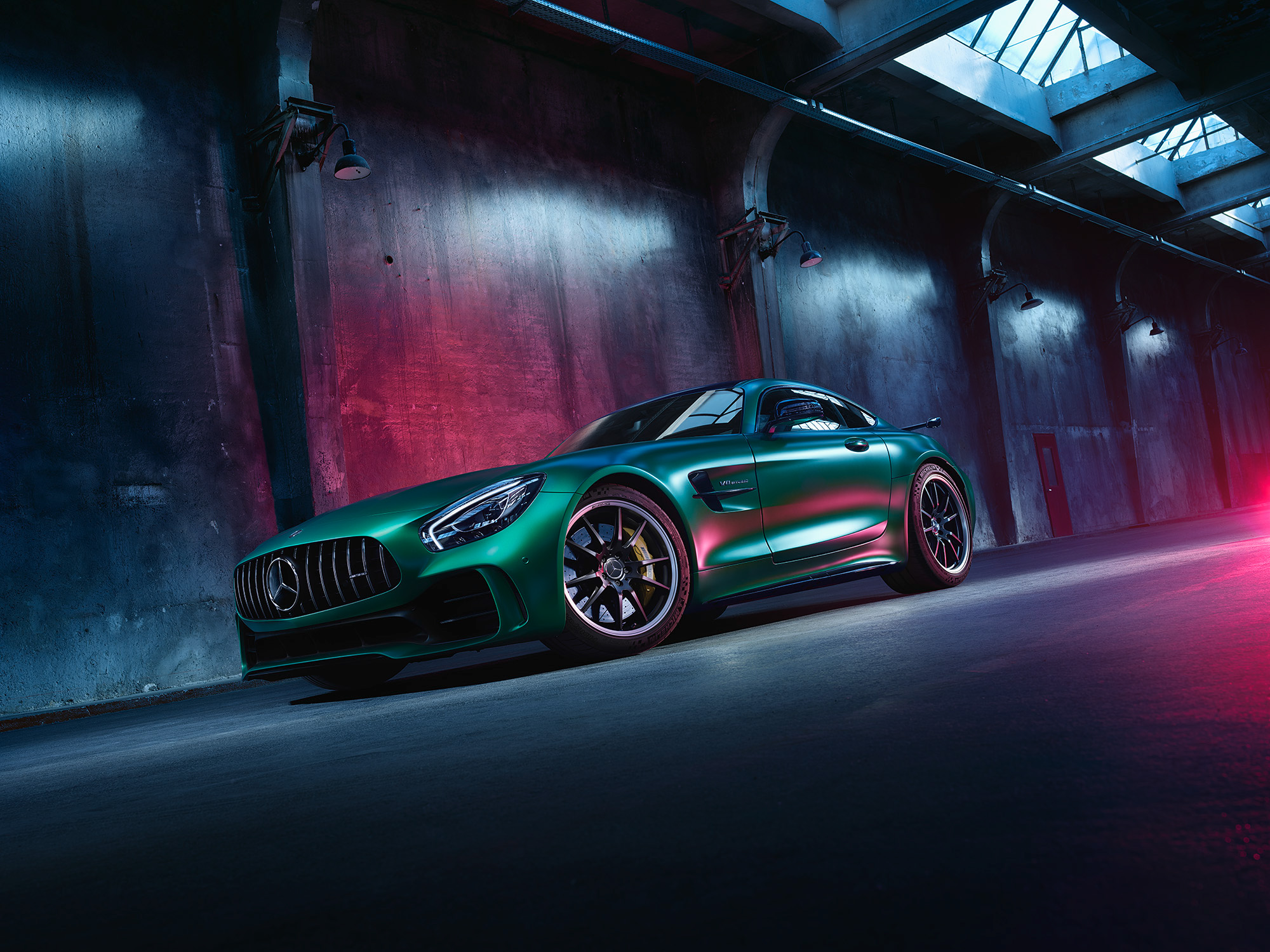 Green Mercedes Benz Amg GT Laptop HD , HD 4k Wallpaper, Image, Background, Photos and Picture