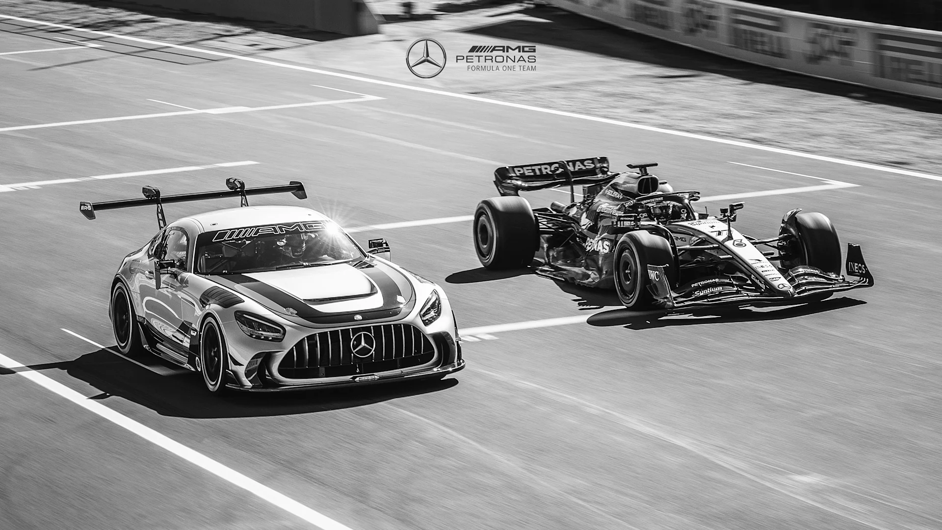 Wallpaper AMG PETRONAS F1 Team