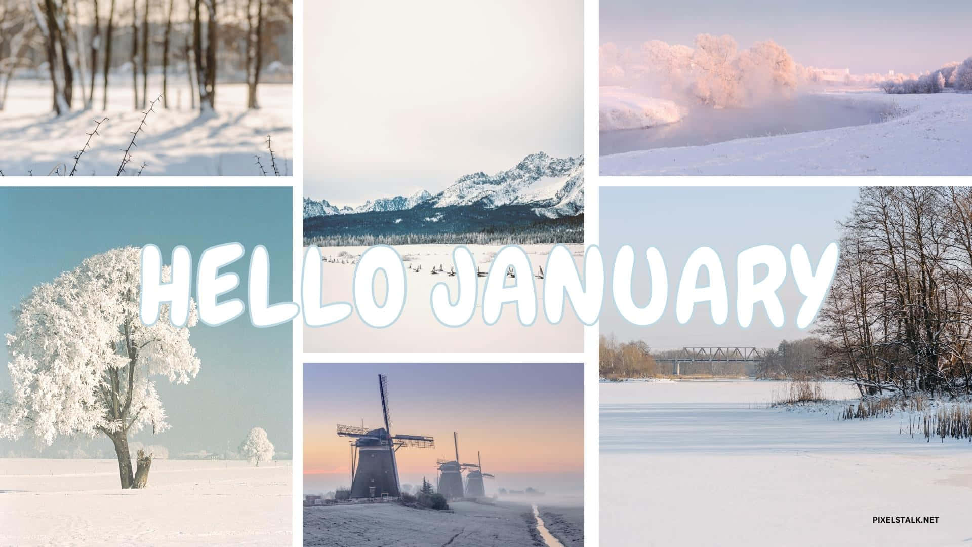 Download Welcome January! Wallpaper