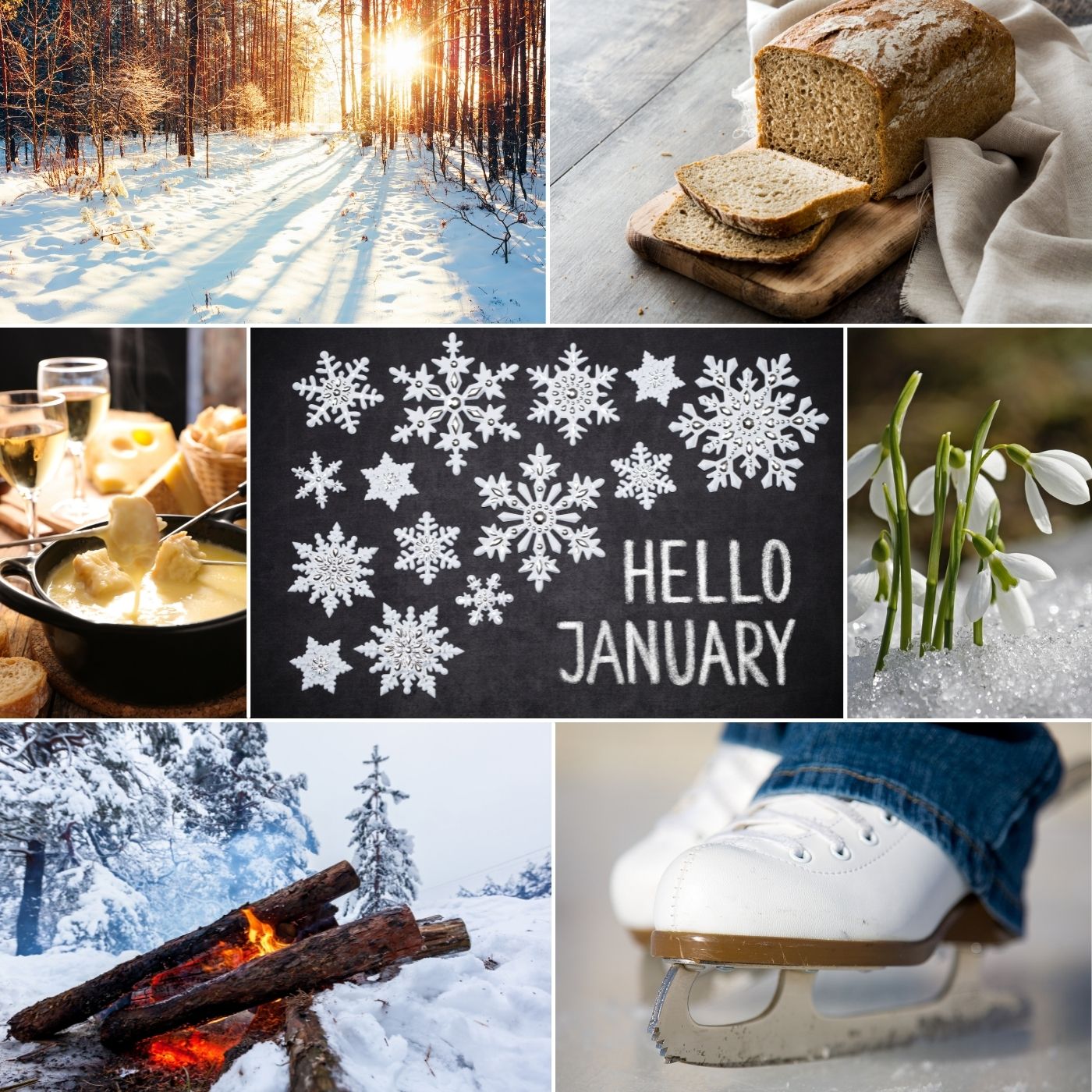 January Aesthetic Photo BLESSINGS OF THE MONTH