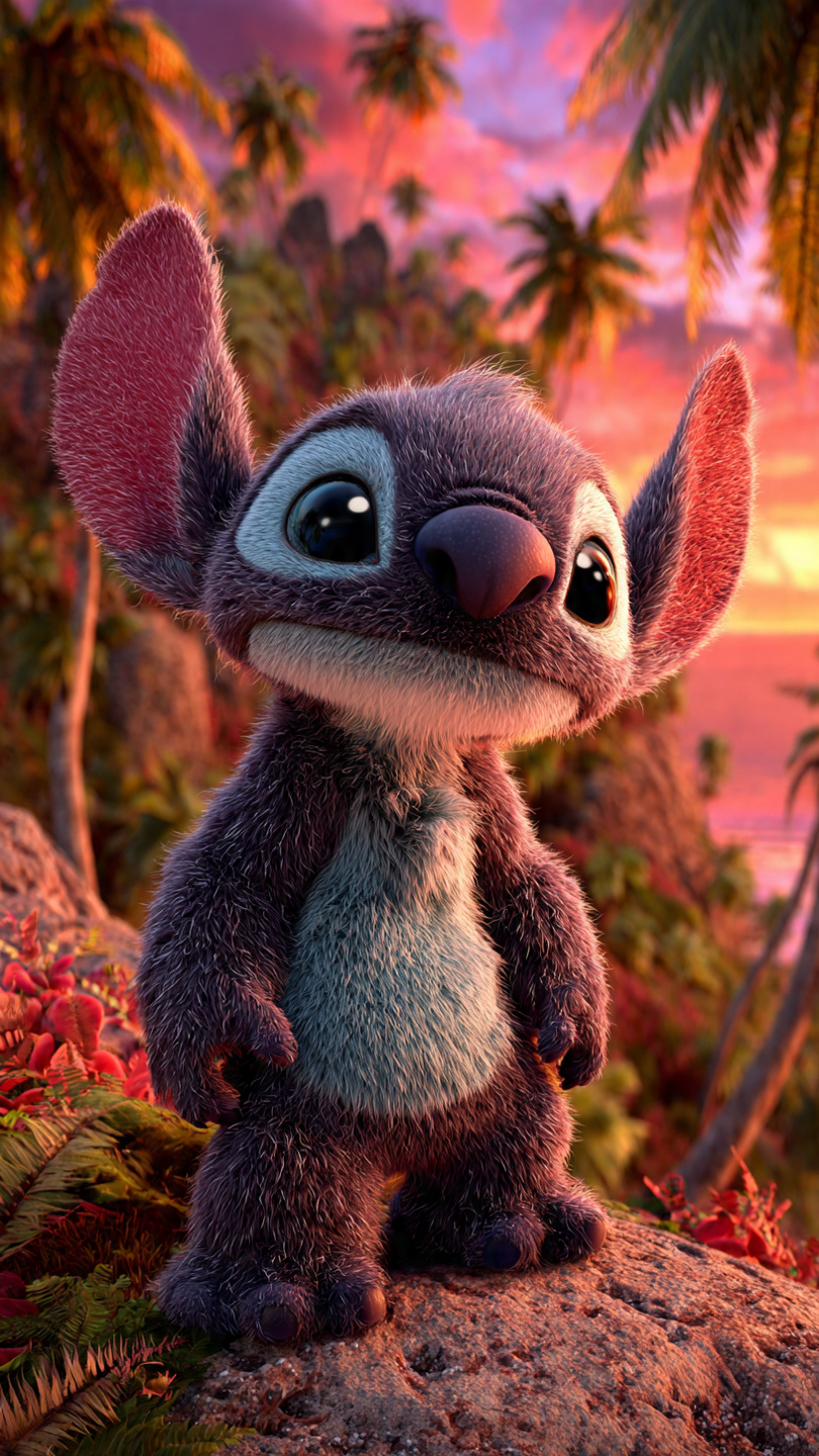 Stitch Wallpaper for Mobile. Cute & HD Disney Stitch Background