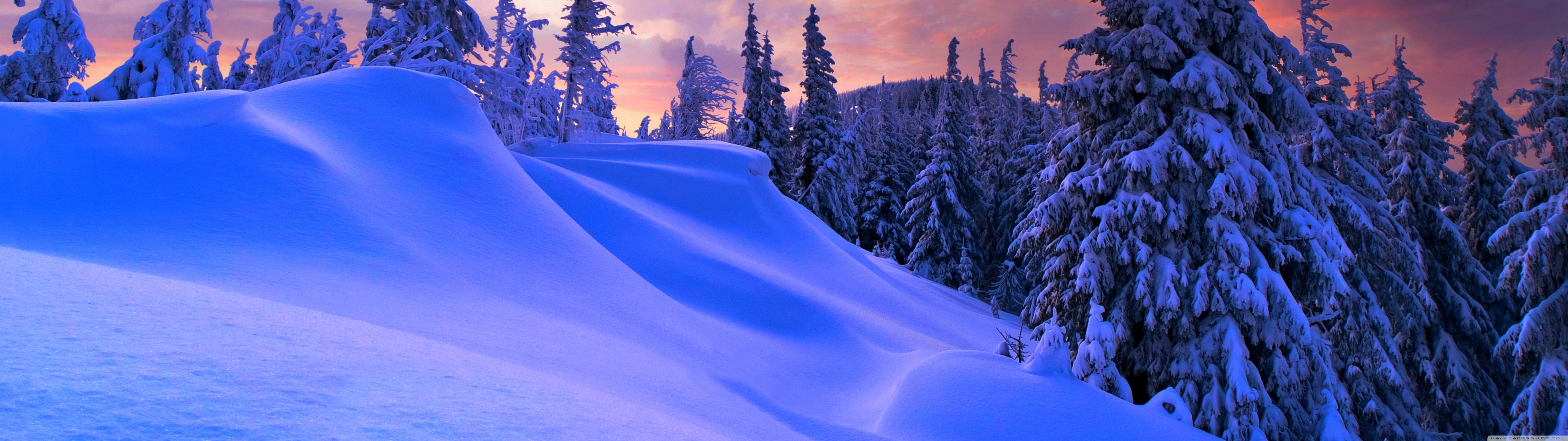 Winter Christmas (7680x2160)