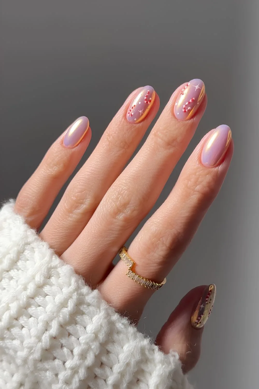 Pink Winter Nails So Good You'll Forget It's Freezing