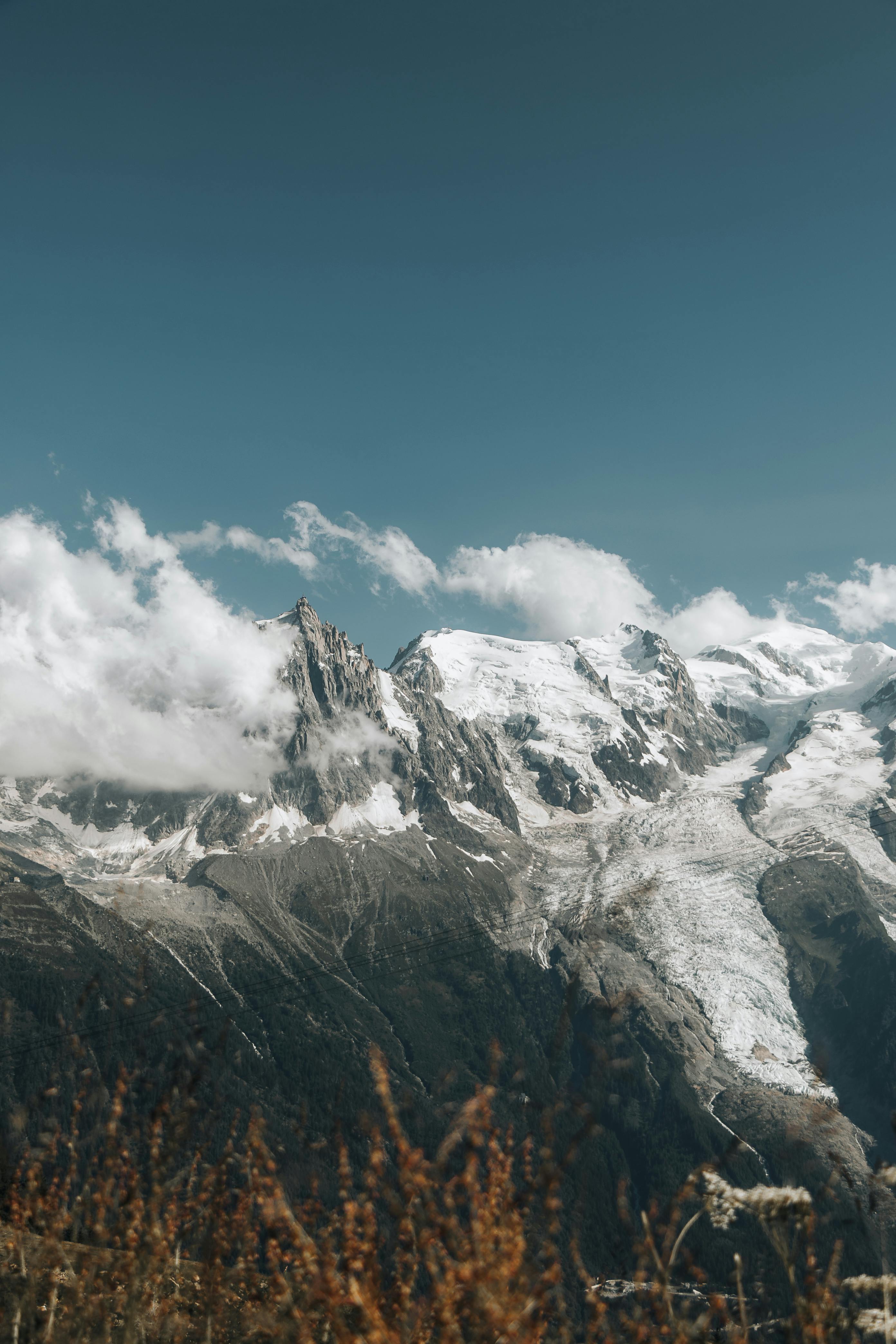 Landscape Photography of Snowy Mountain · Free