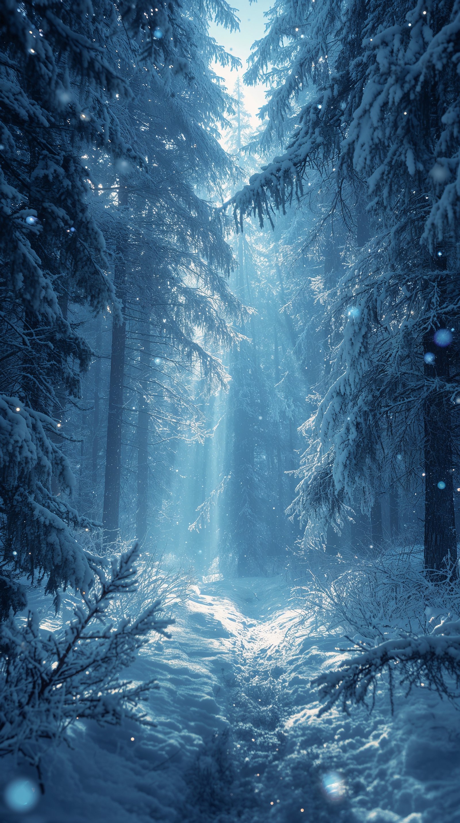 Free Winter Wonderland Background