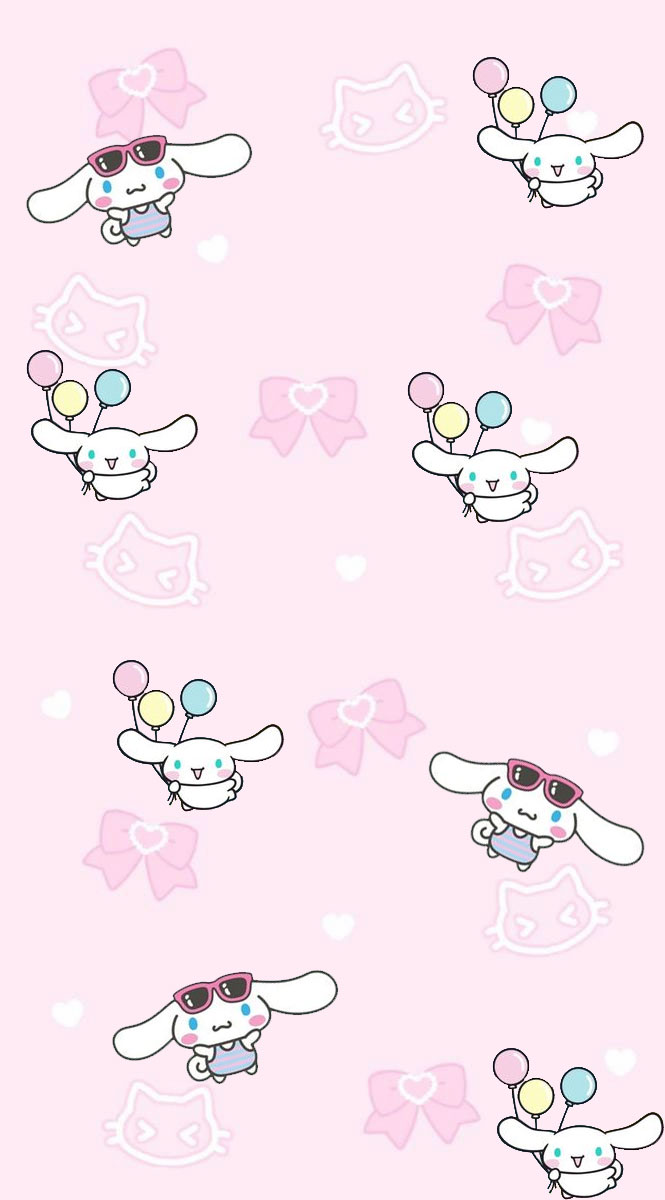 Cinnamoroll Wallpaper Ideas Adorning Your Devices with Cuteness, Cinnamoroll with Balloon Wallpaper
