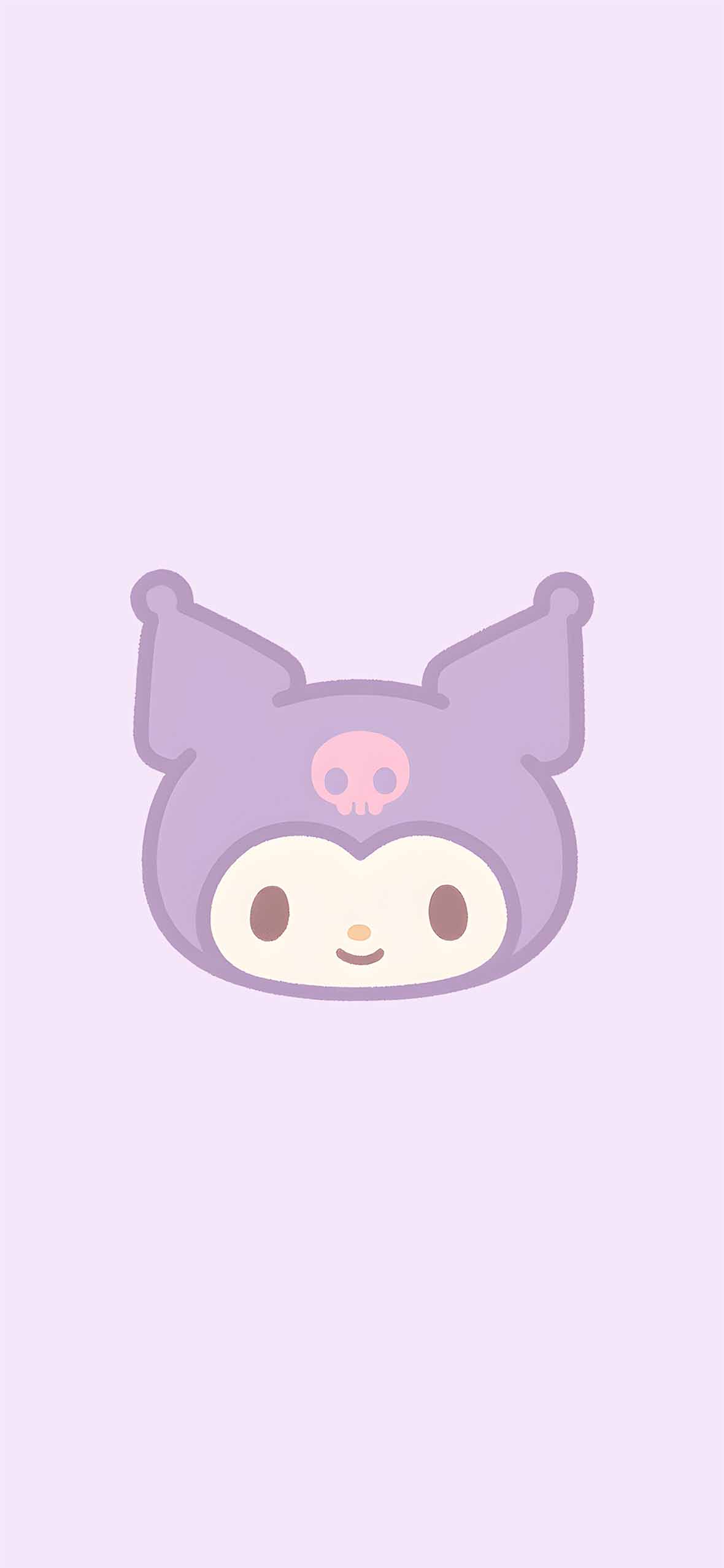 Sanrio Kuromi Cute Wallpaper Minimalist Wallpaper HD