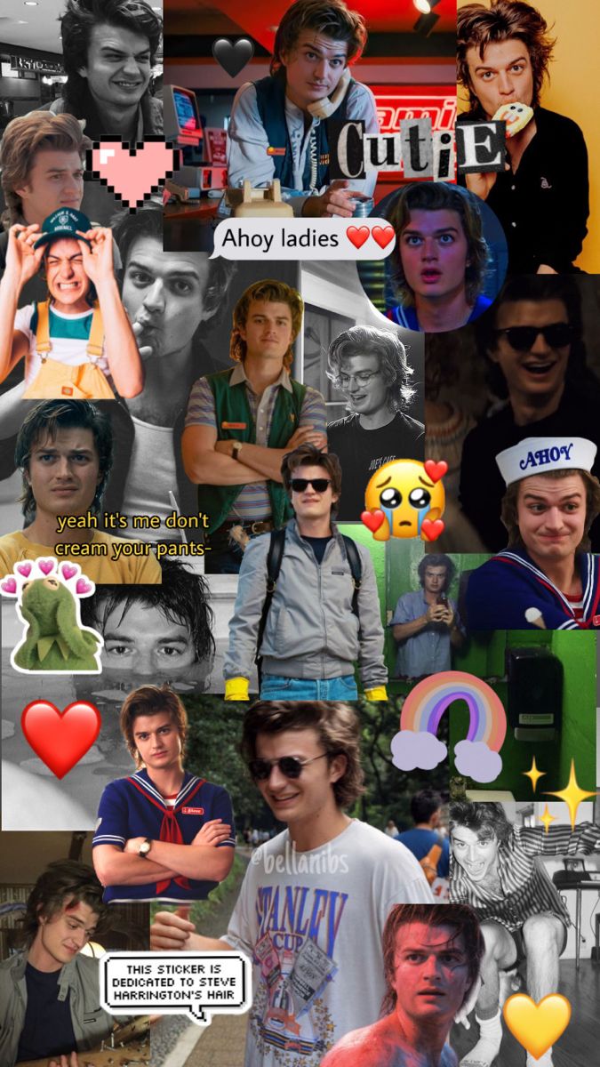 Steve Harrington collage