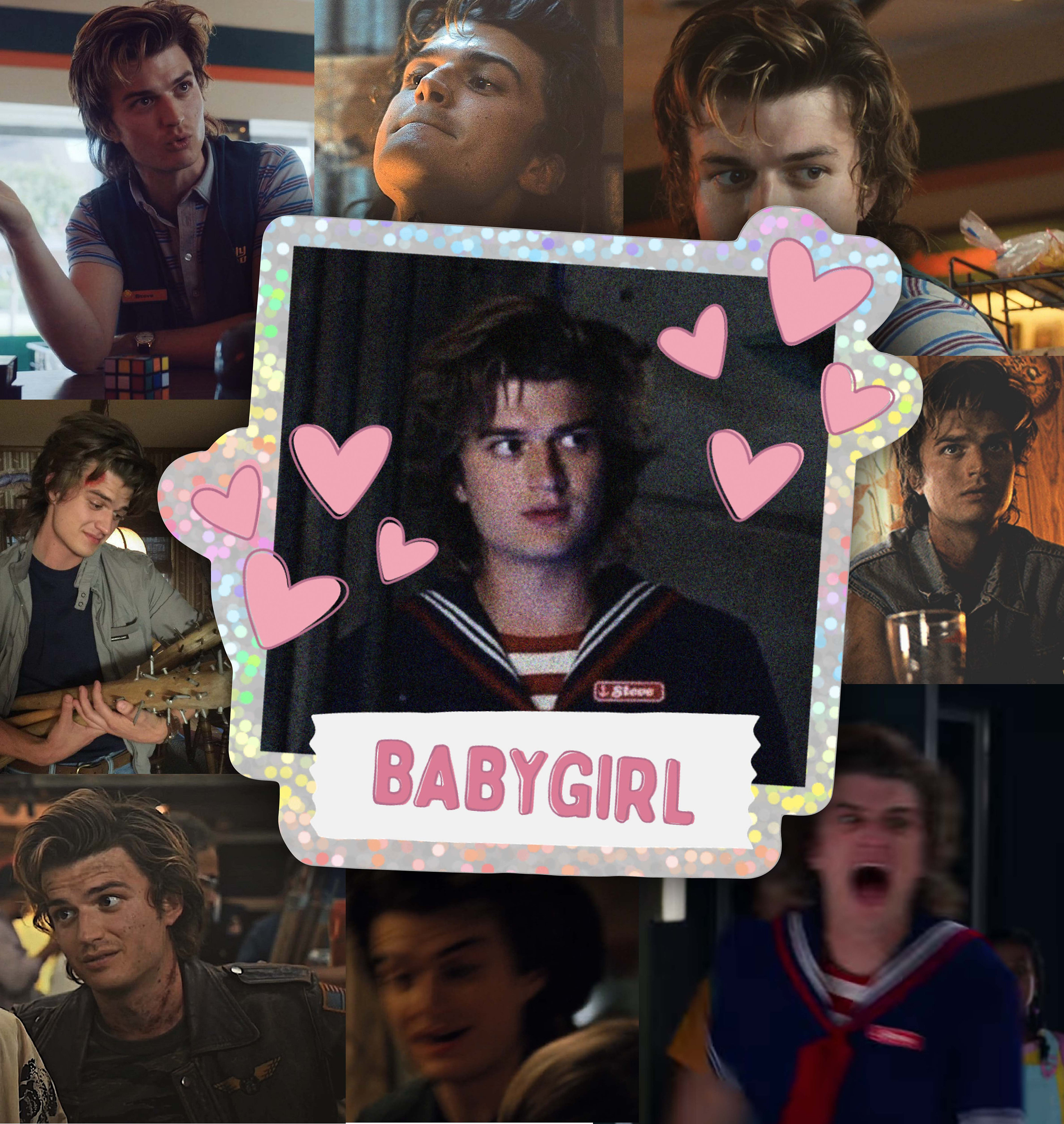 Steve Harrington Babygirl Sticker