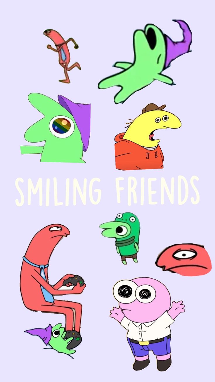 smiling friends wallpaper #smilingfriends #wallpaper