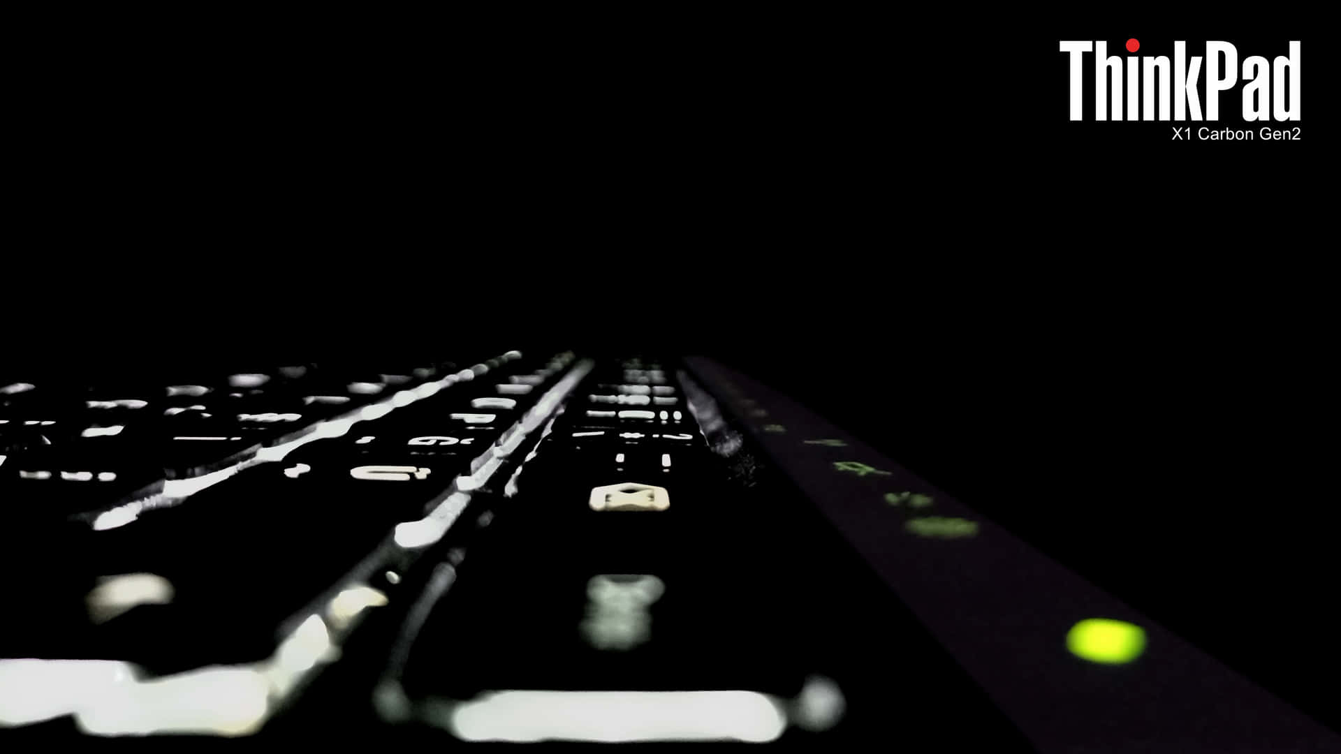 Download Think Pad X1 Carbon Gen2 Keyboard Glow Wallpaper