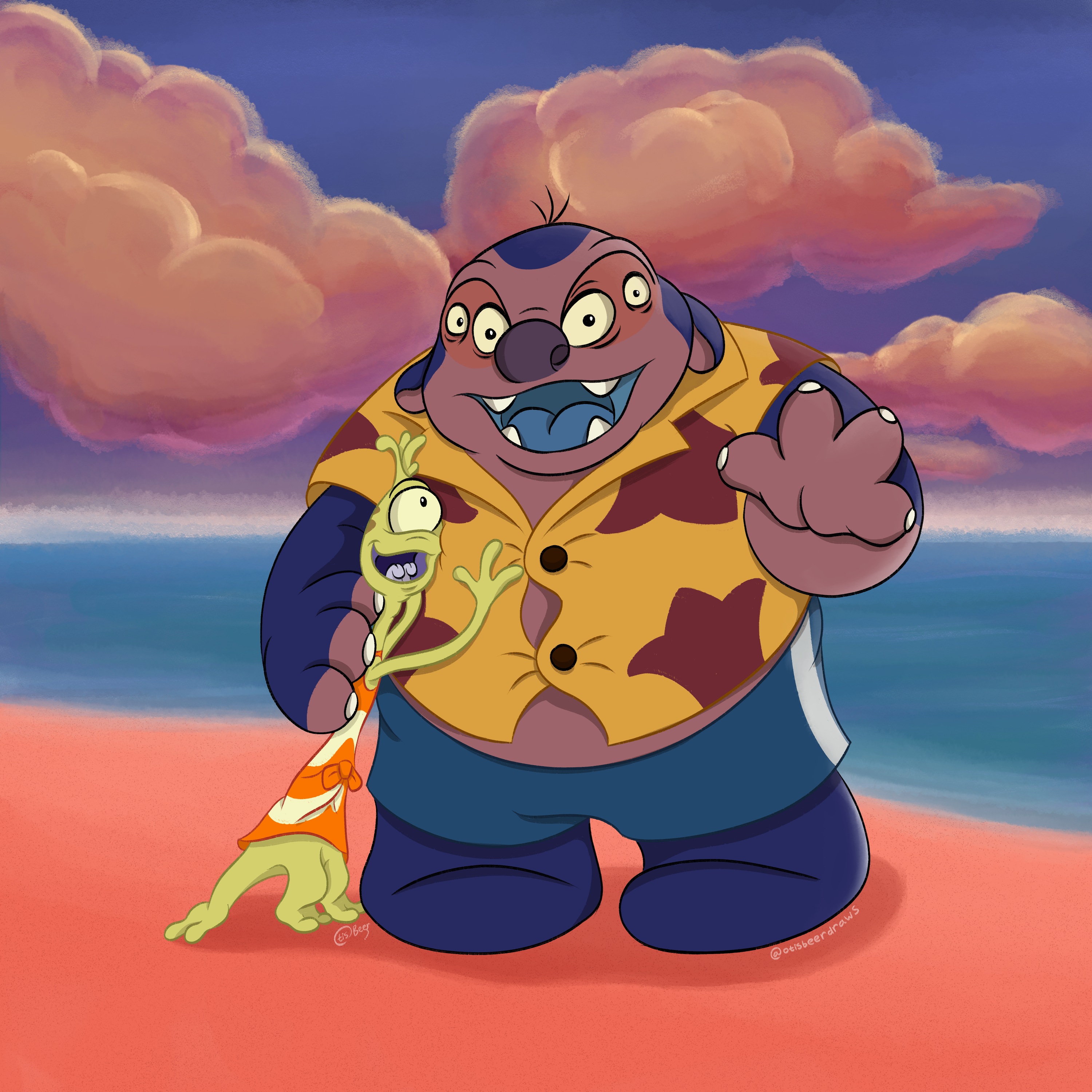Jumba and Pleakley