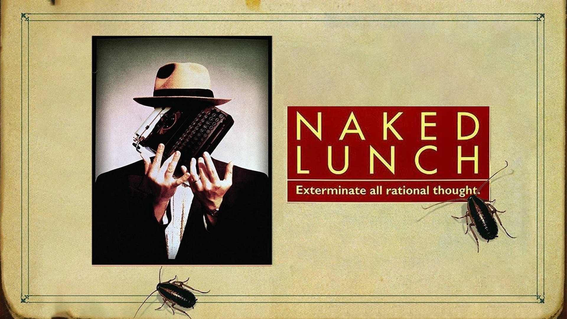 Naked Lunch, covers, wallpaper