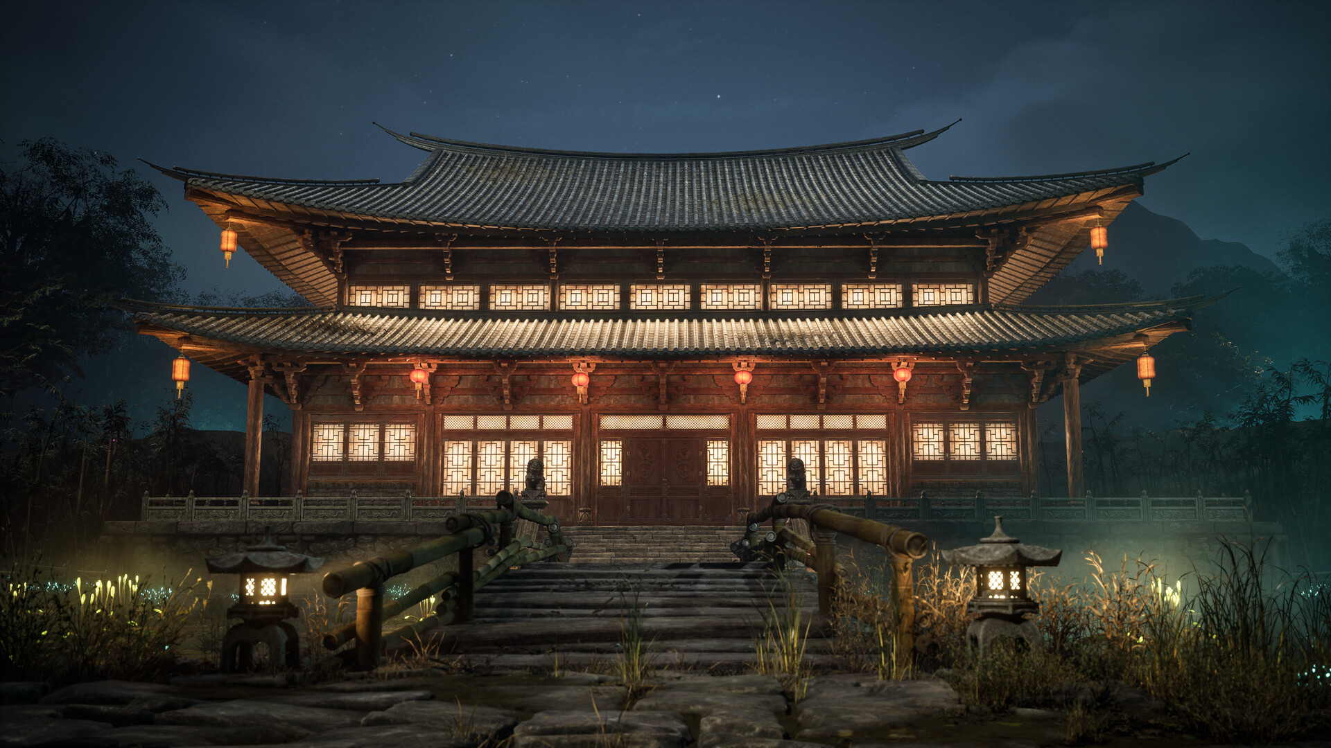 Chinese Fantasy Temple