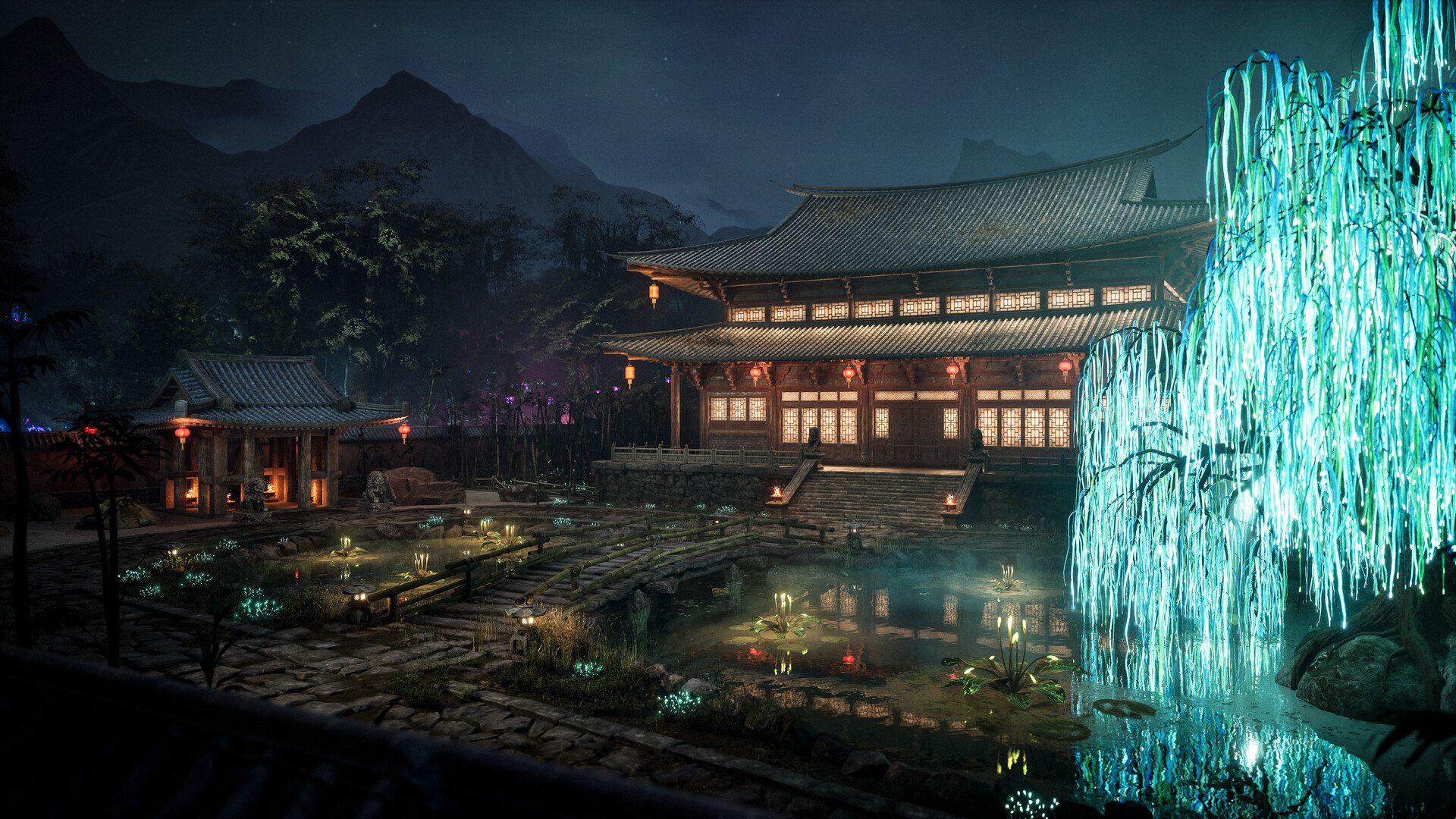 Chinese Fantasy Temple