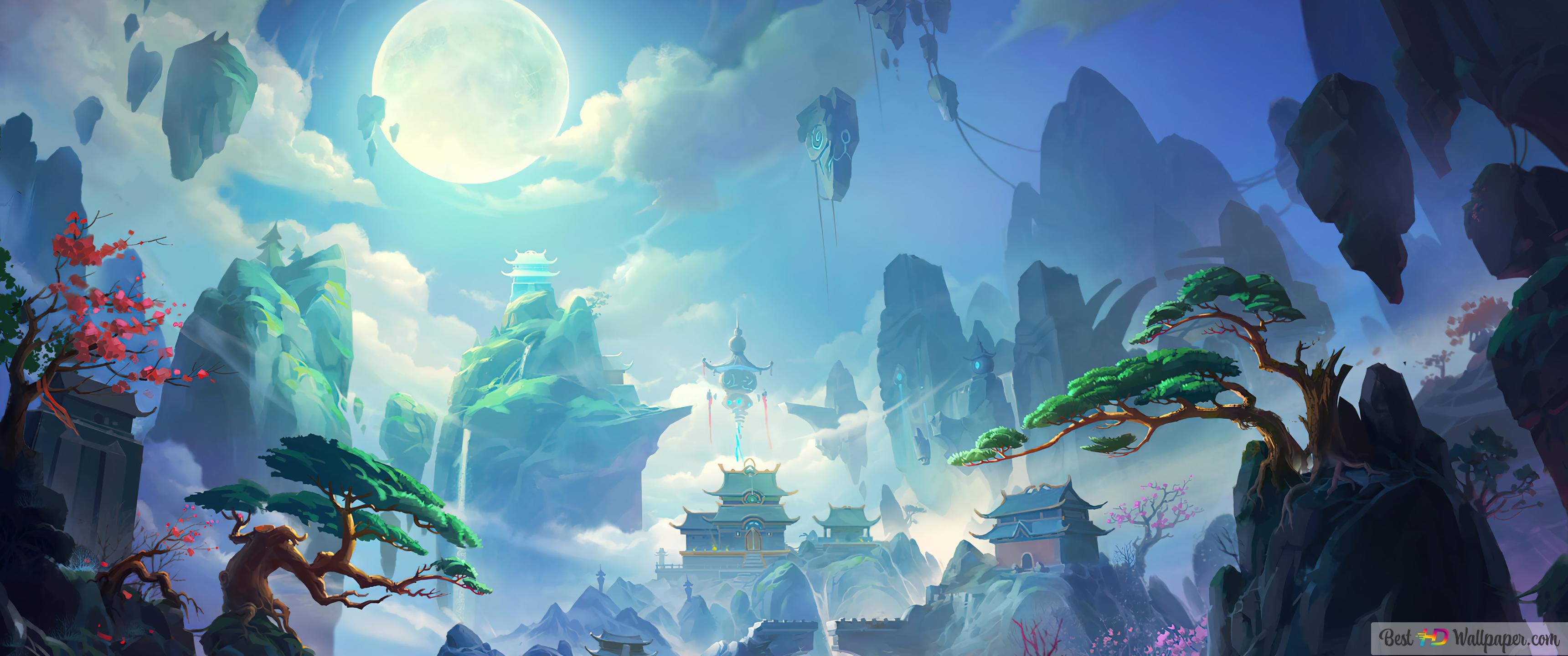 Chinese Fantasy World 4K wallpaper download