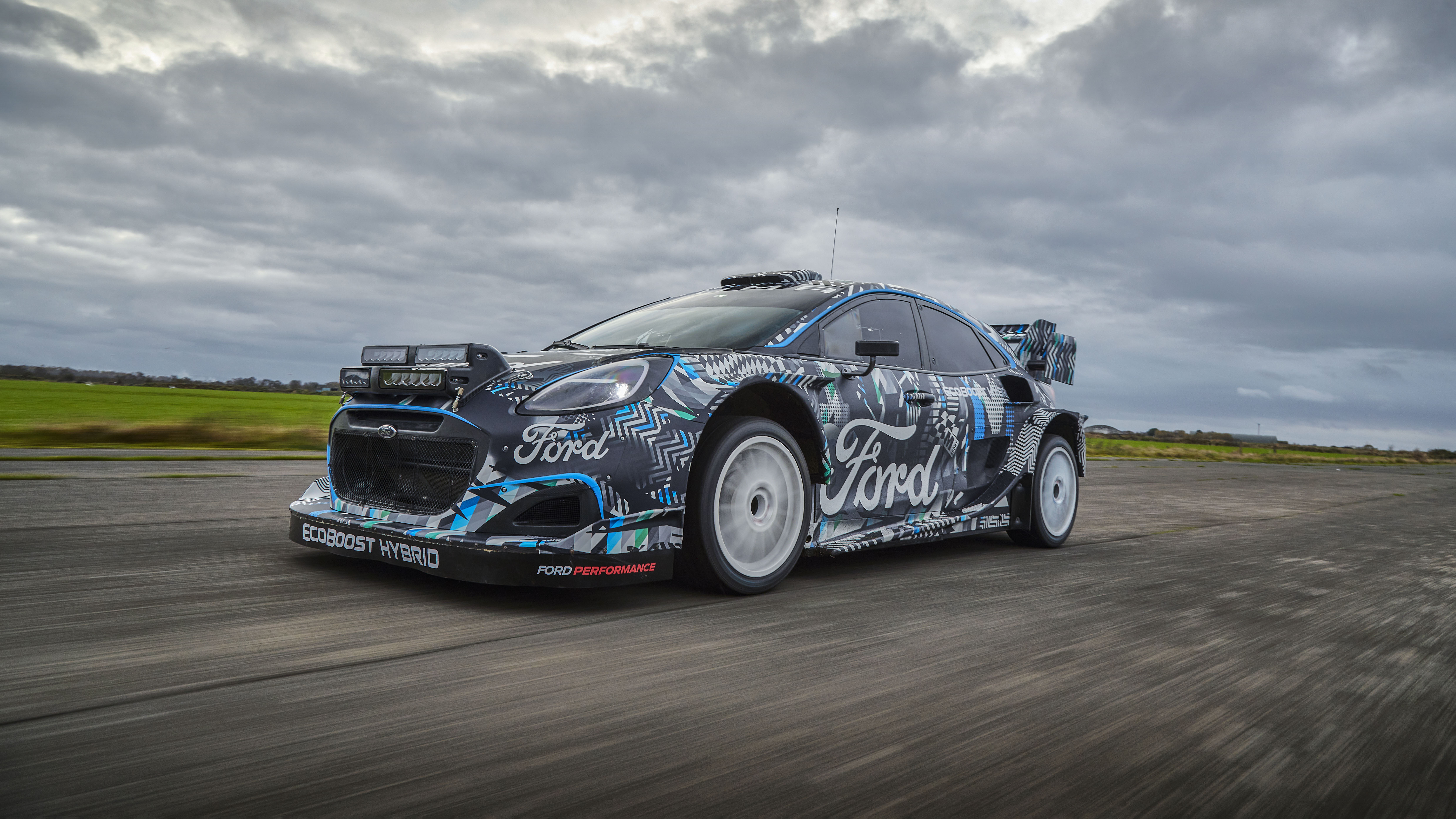 A closer look at Ford's new hybrid Puma WRC racer