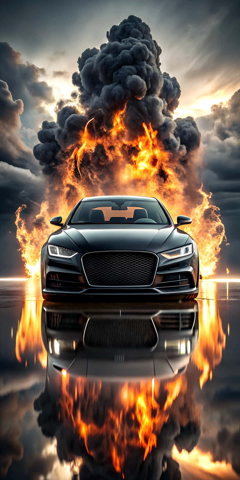 Black Car 4k Wallpaper