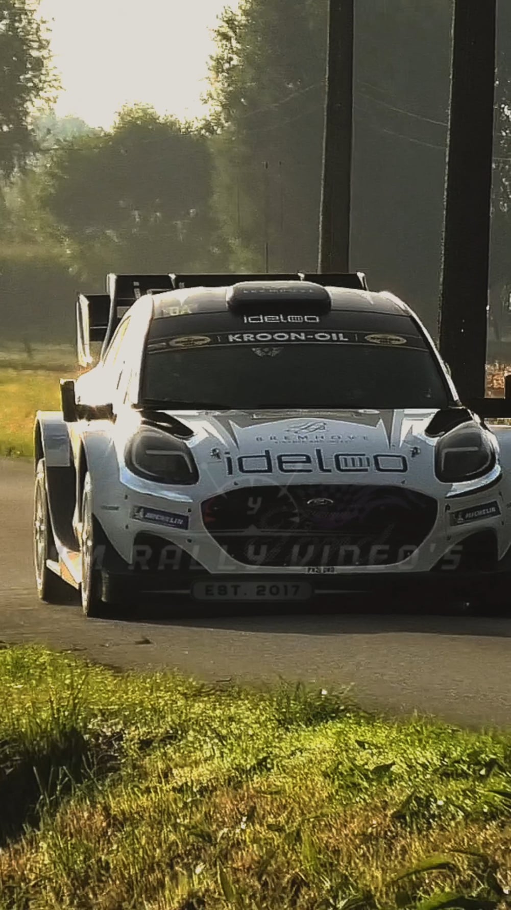 Enzo ide FORD PUMA WRC !!! ON BELGIË !! SOUNDS ONN!!!